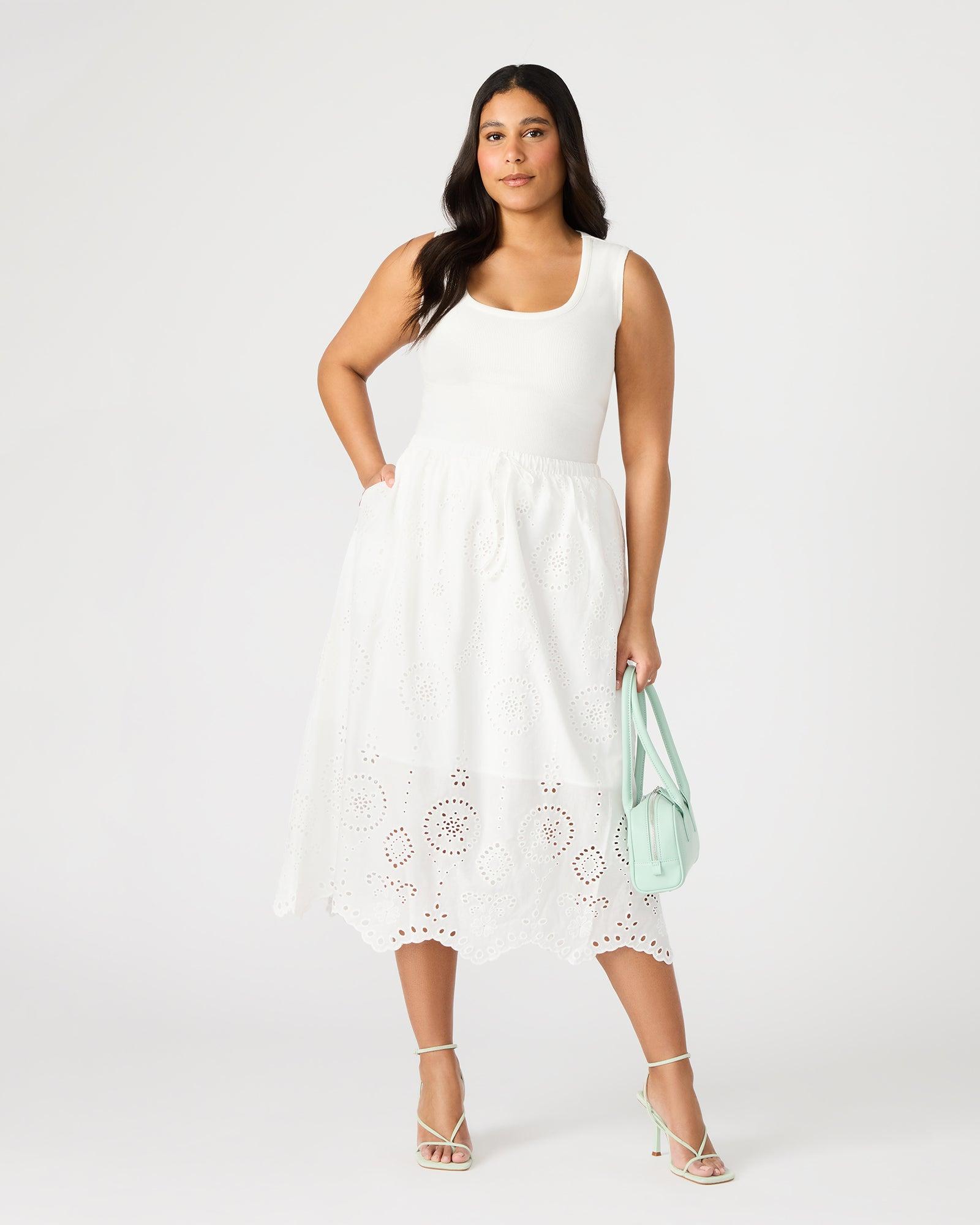 ANAISA SKIRT WHITE Female Product Image