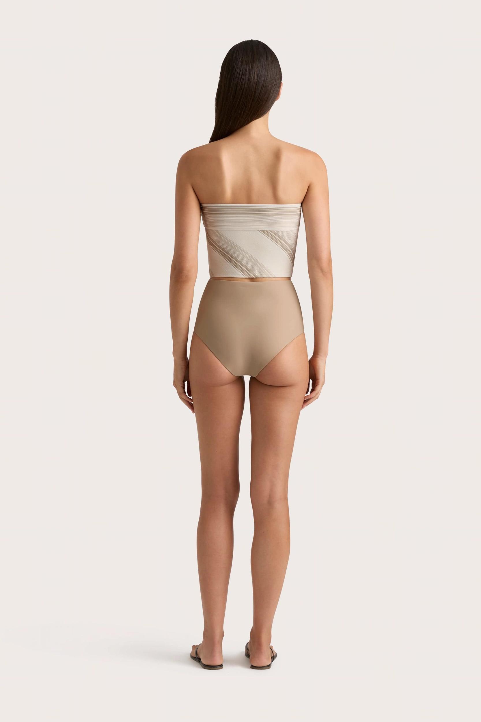 Manon Bikini Bottom Taupe - Final Sale Product Image