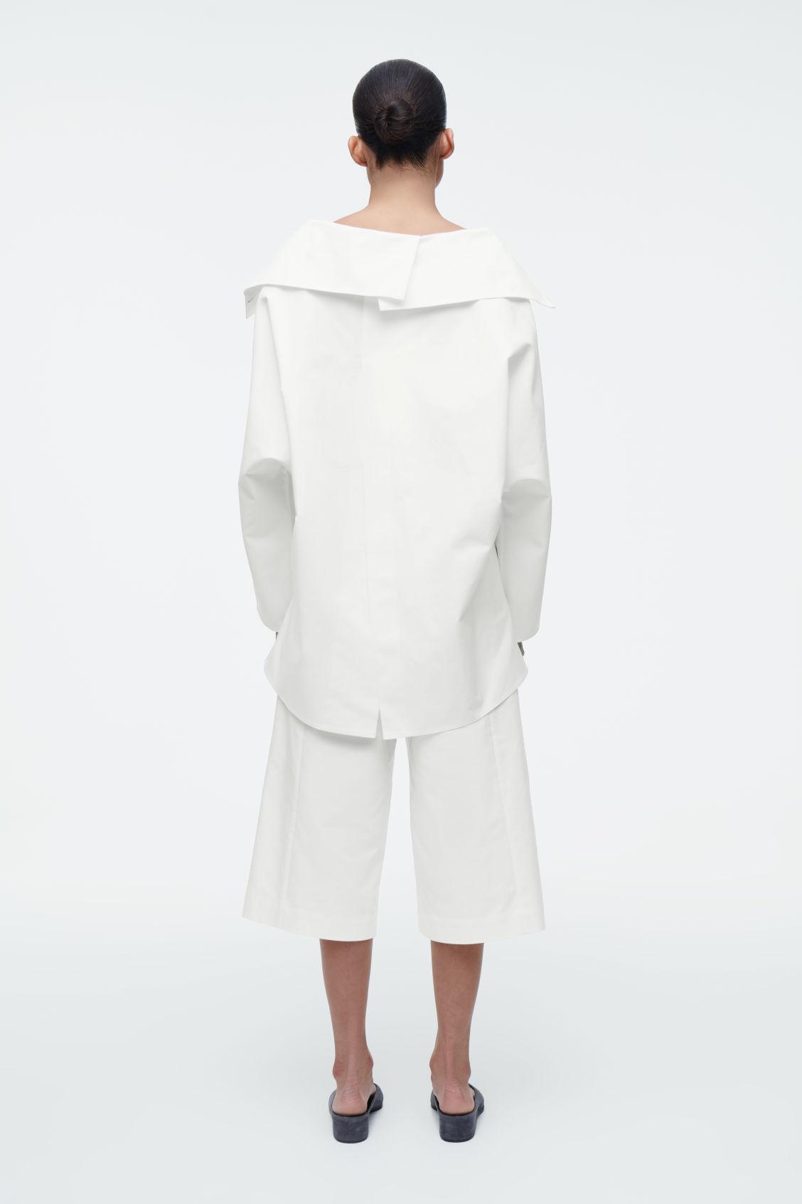 HALF-ZIP BLOUSON SHIRT Product Image