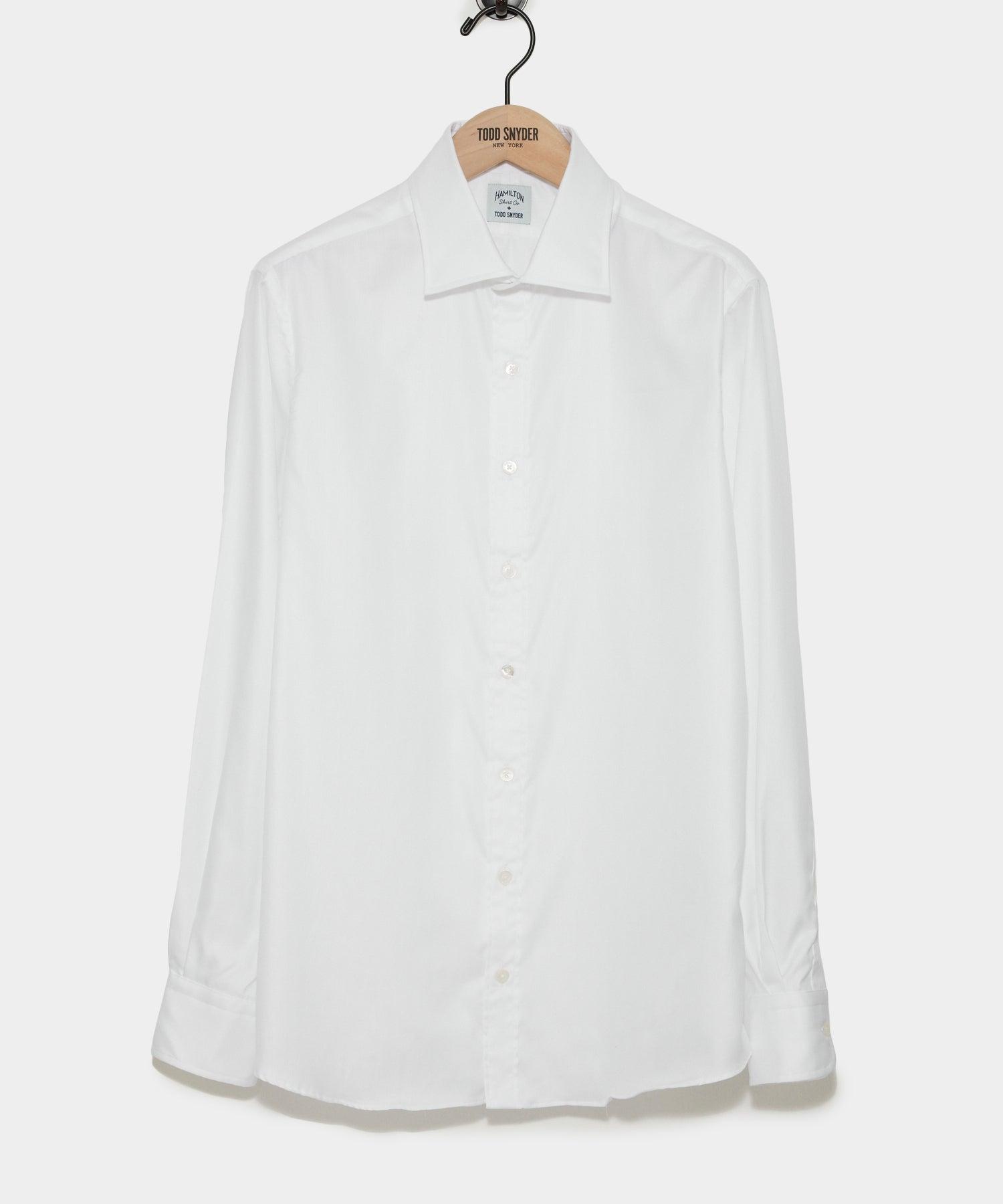 Hamilton + Todd Snyder Cotton Oxford Spread Collar Dress Shirt Product Image