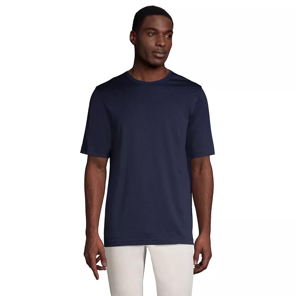 Big & Tall Lands' End Supima Tee, Men's,  Product Image