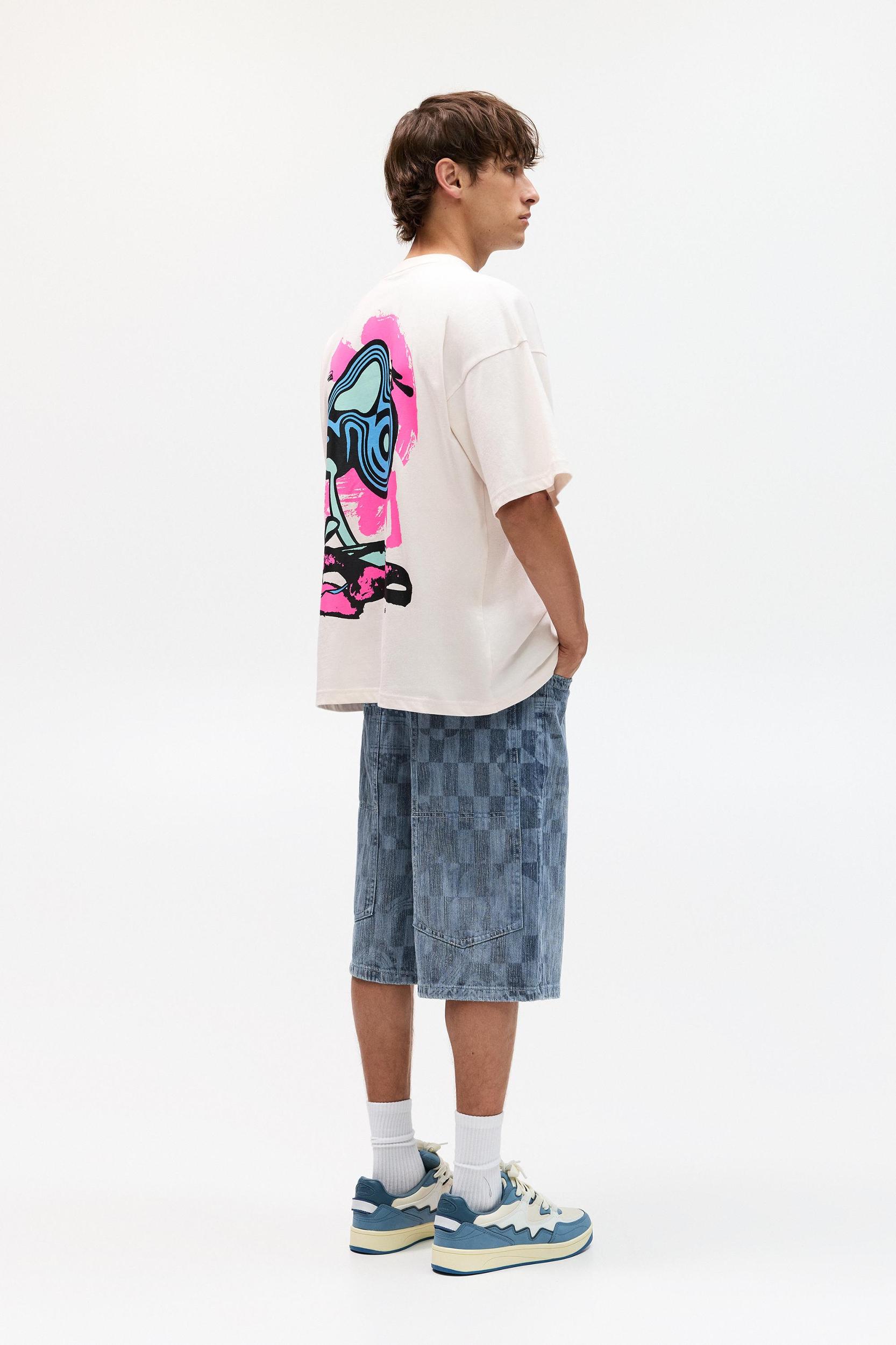 Bráulio Amado pink T-shirt Product Image