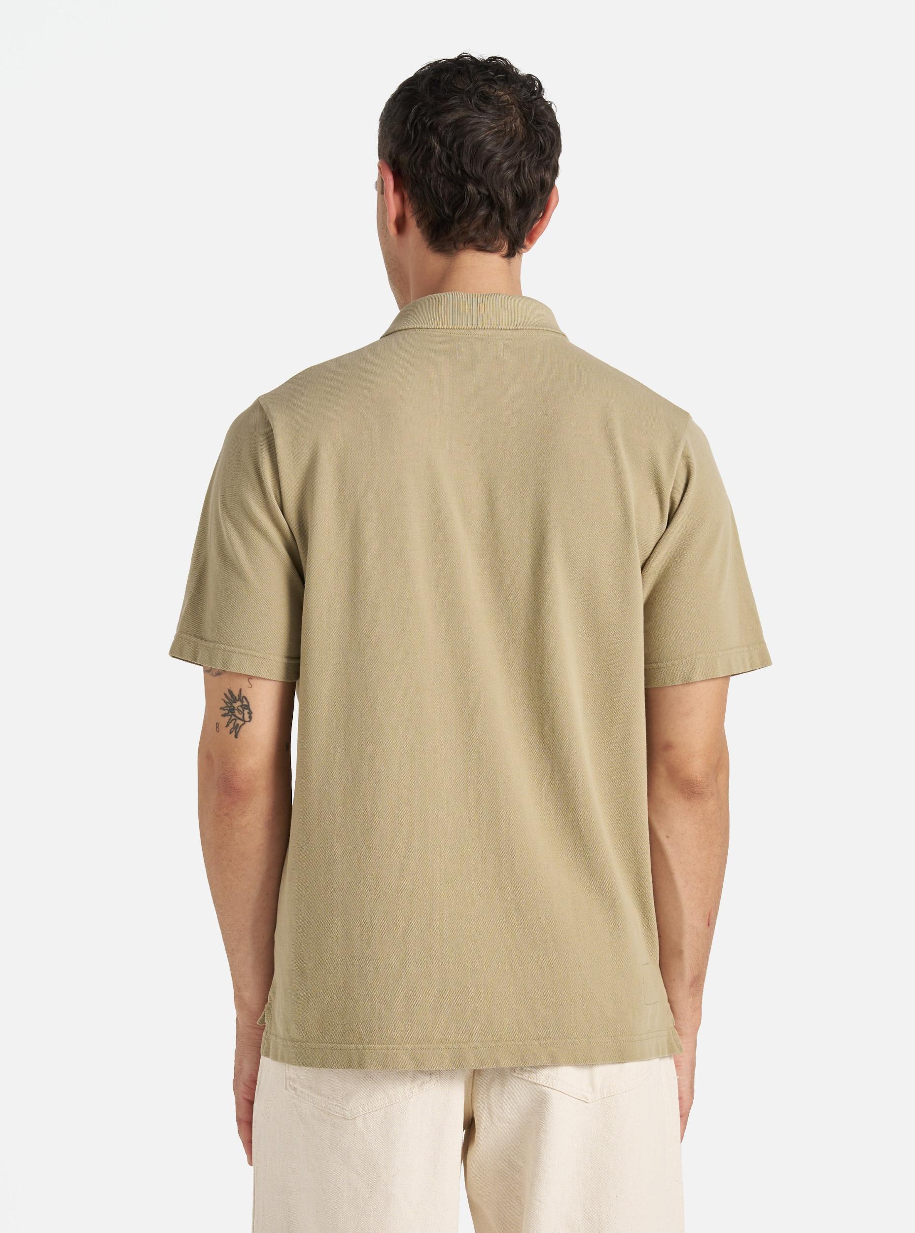 Pale Olive Piquet Vacation Polo Product Image