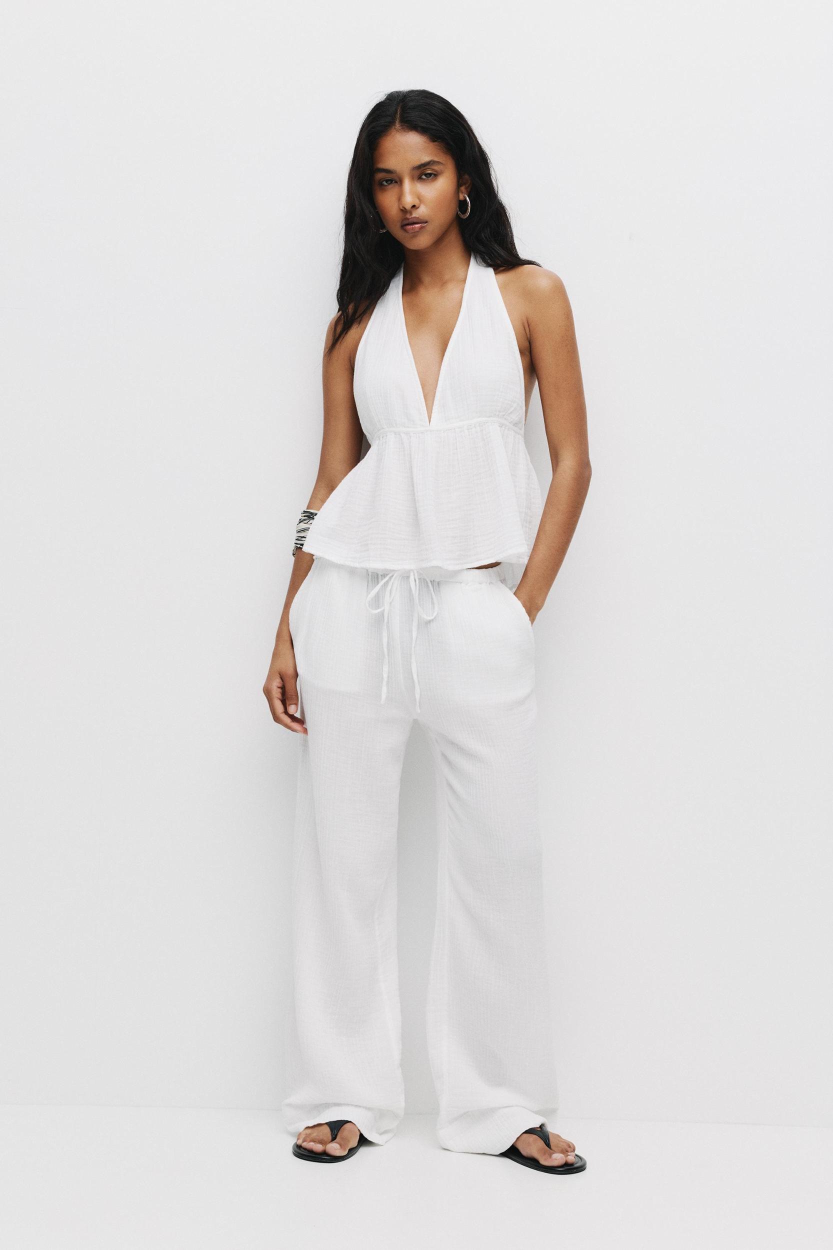 Textured rustic sweatpants Product Image