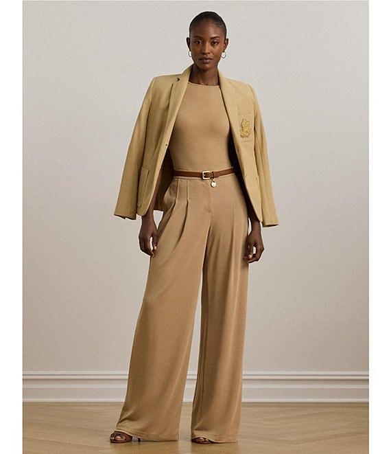 Lauren Ralph Lauren Stretch Cotton Crew Neck Short Sleeve Tee Product Image