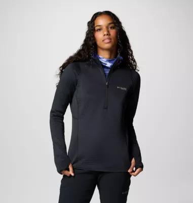 Columbia Womens Crystal Leaf Omni-Heat Helix Half Zip Pullover- Product Image