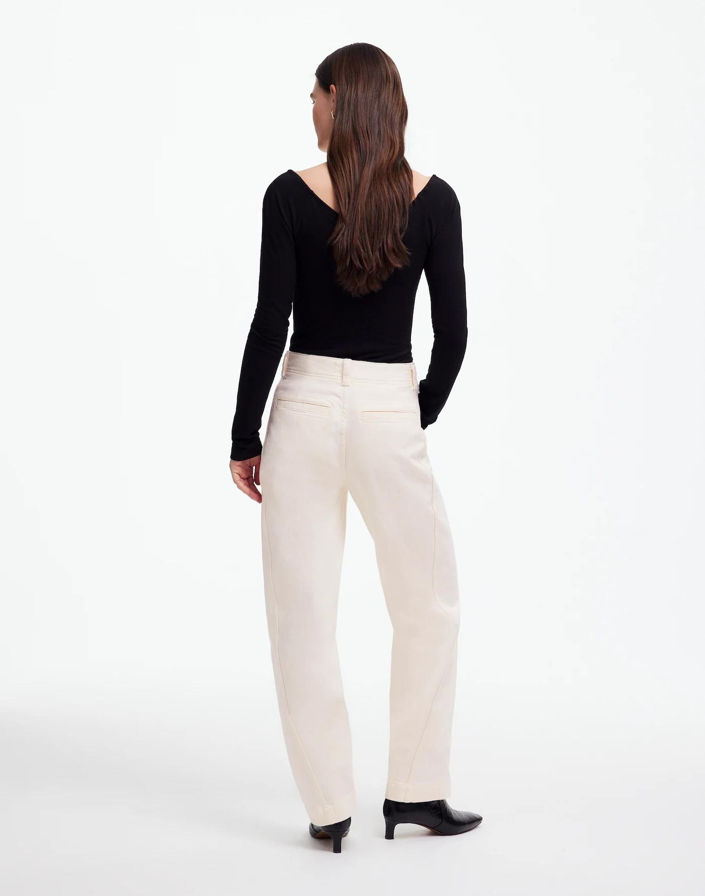 Tapered Denim Trousers Product Image