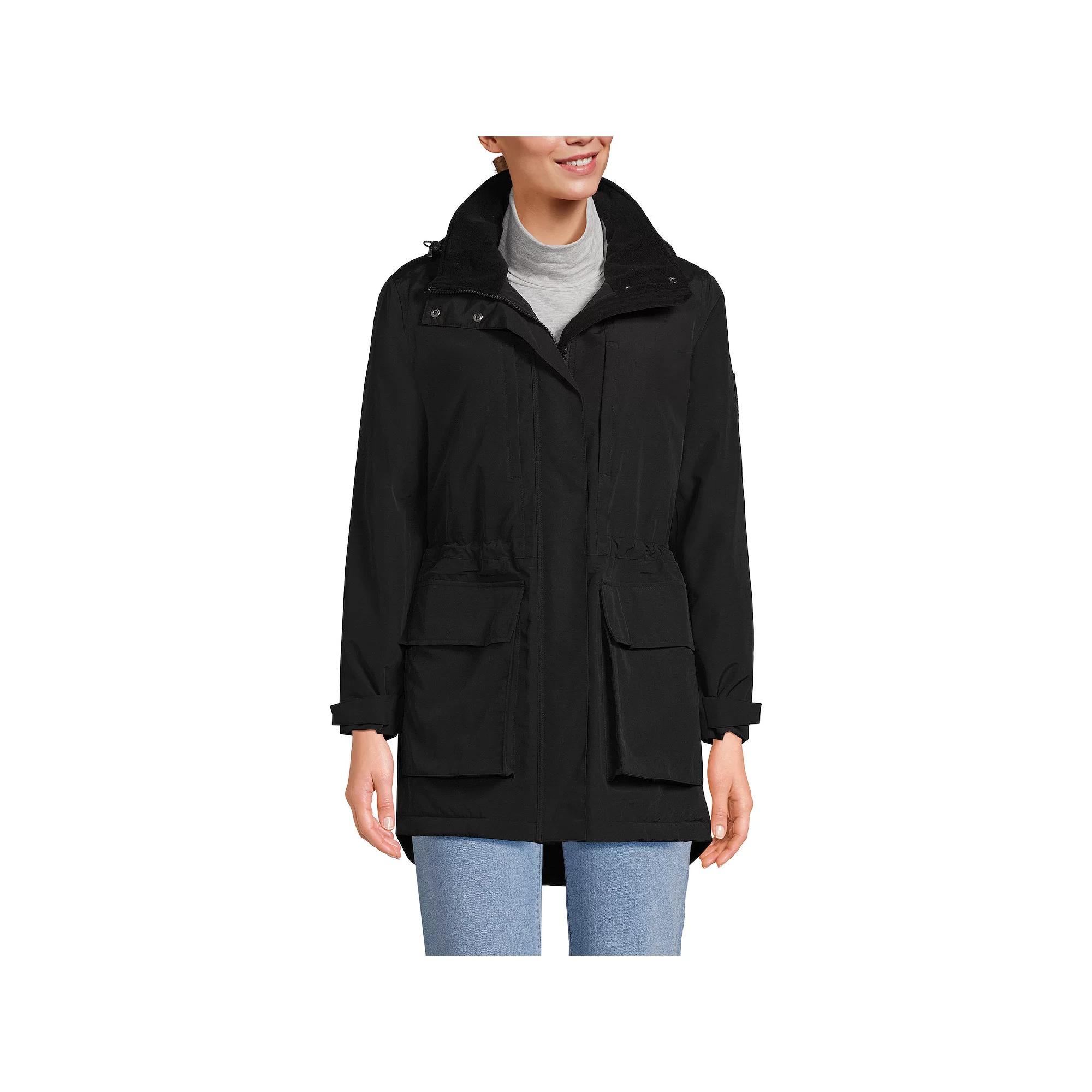 Petite Lands' End Squall Waterproof Insulated Parka, Women's,  Product Image