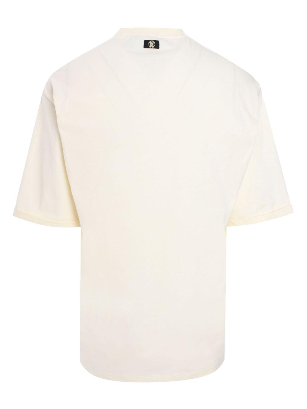 snake-print T-shirt Product Image