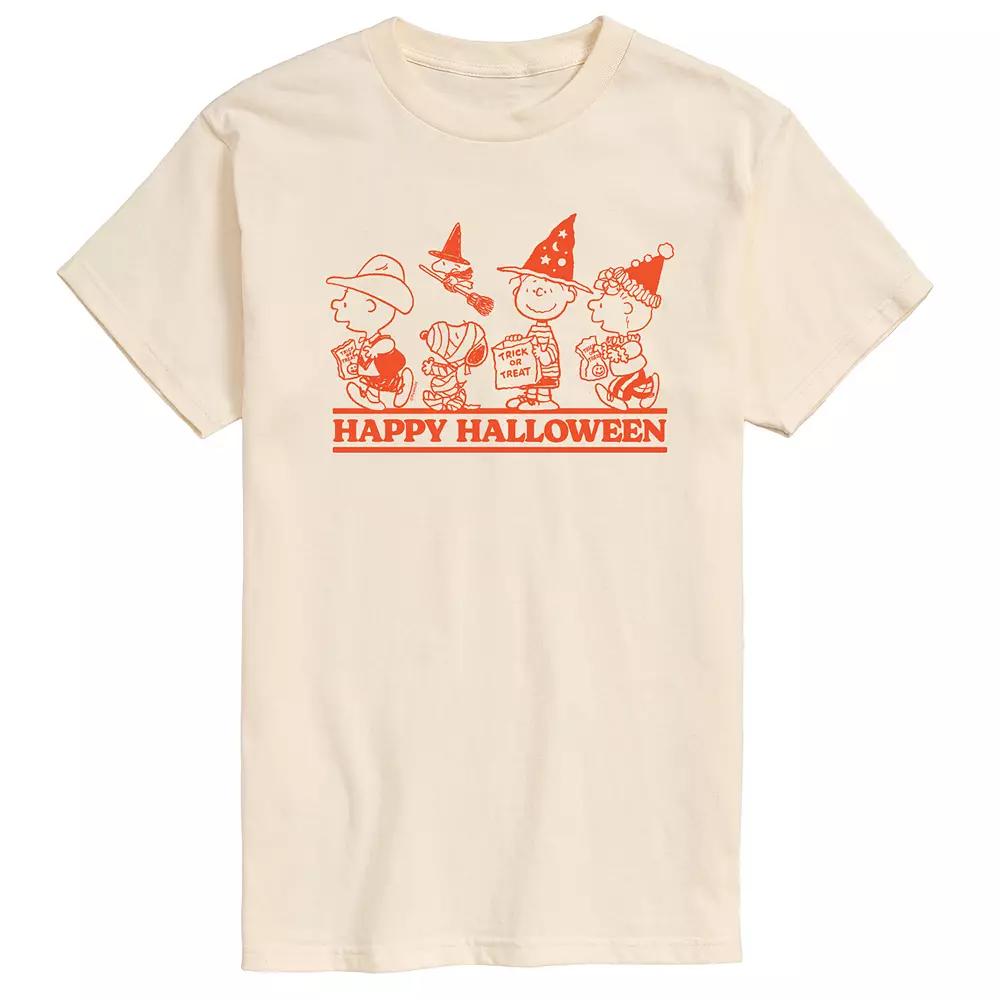 Men's Peanuts Happy Halloween Graphic Tee,  Product Image