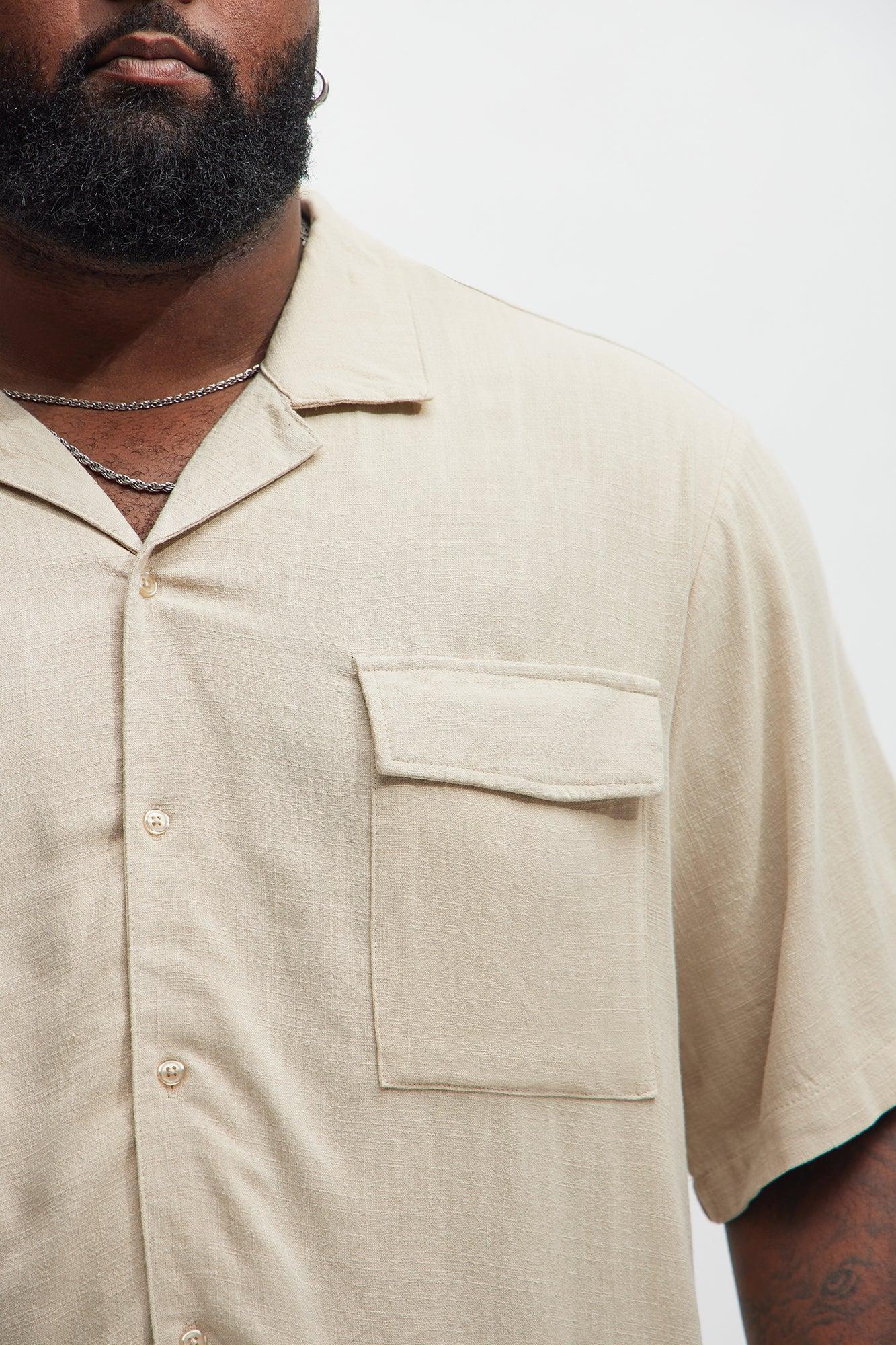 Ashford Linen Shirt - Tan Product Image