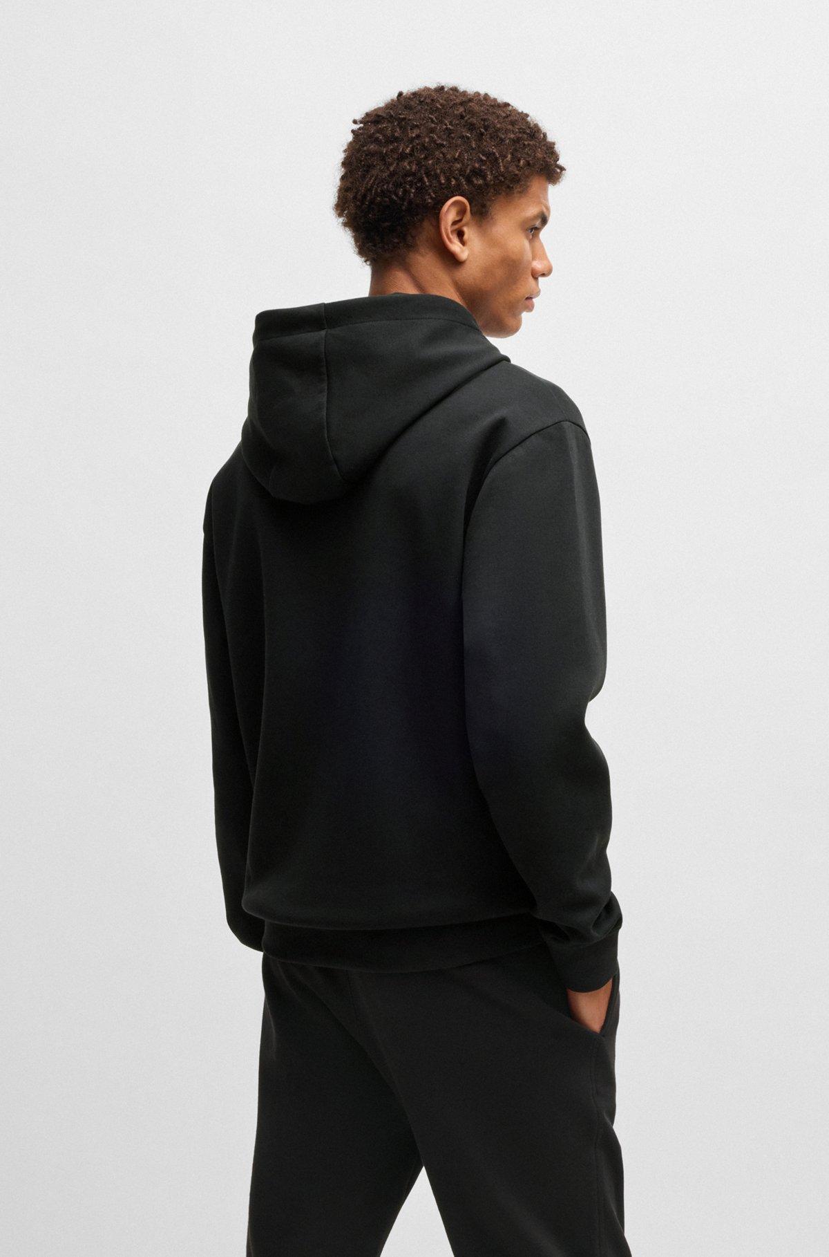 BOSS x NFL stretch hoodie with gold-tone artwork Product Image