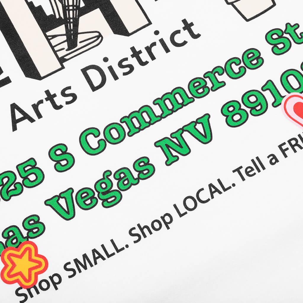 Feature x Market in the Alley Tee - White Male Product Image