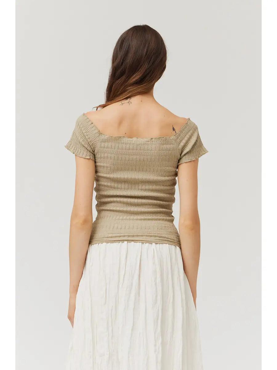 Sage Woven Top Product Image