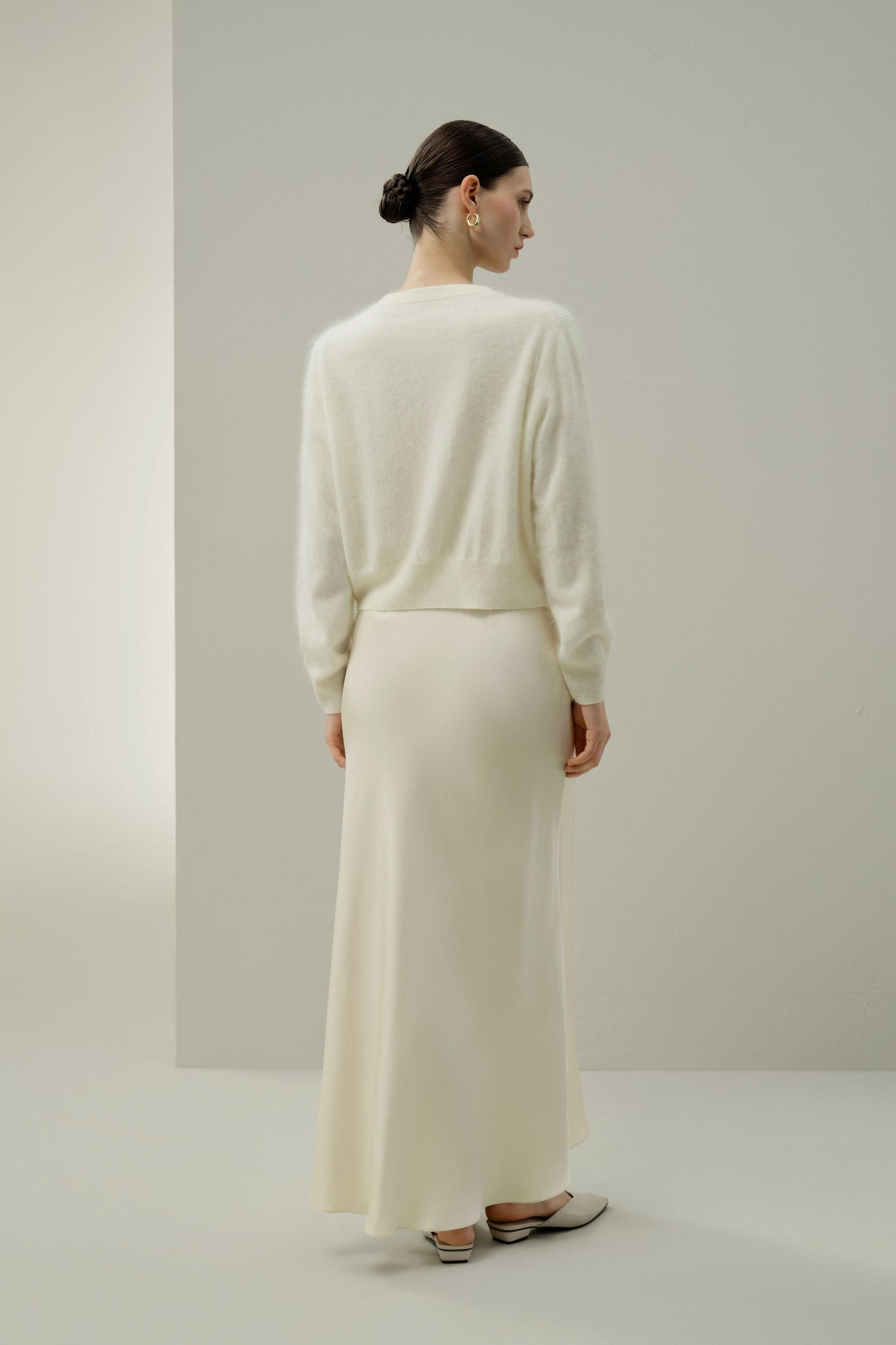 Ultra-Soft Brushed Cashmere Cardigan Product Image