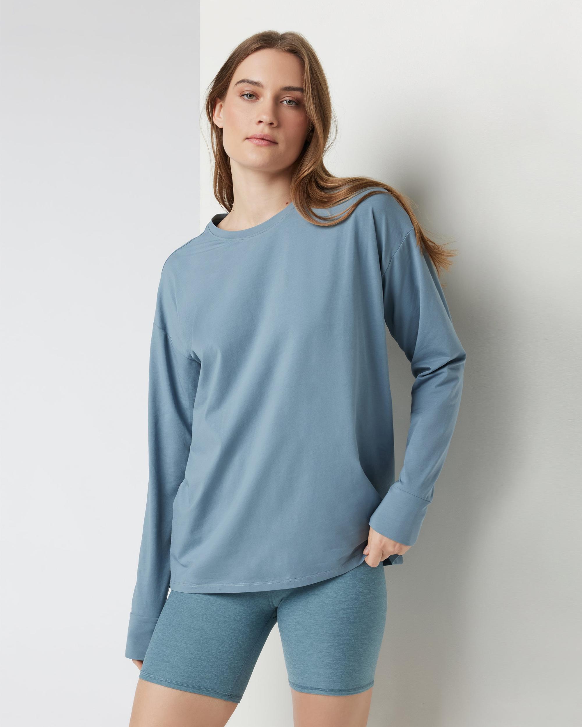 Long-Sleeve Feather Tee Product Image