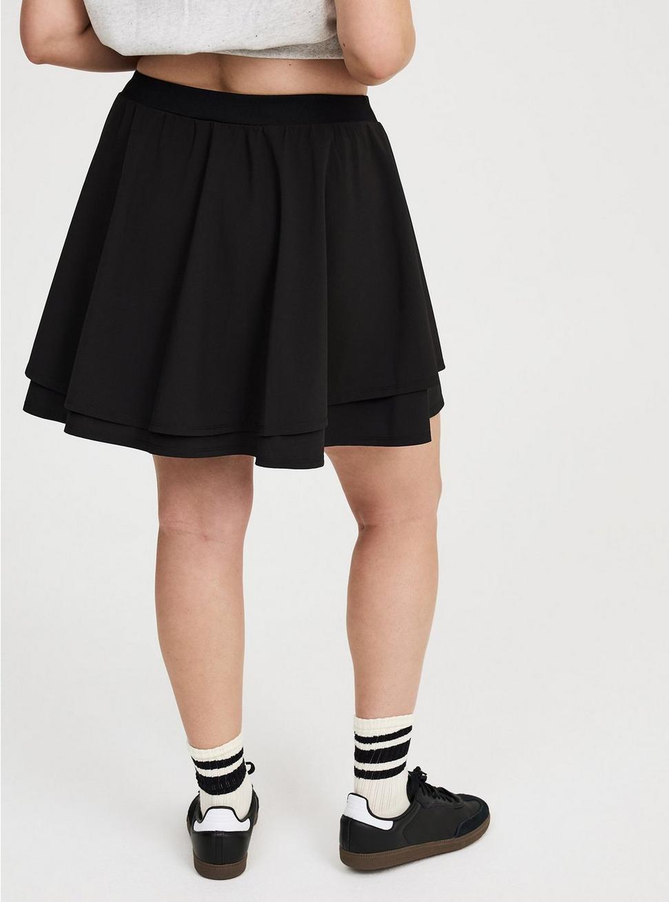 Stretch Woven Skirt With Bike Short Product Image