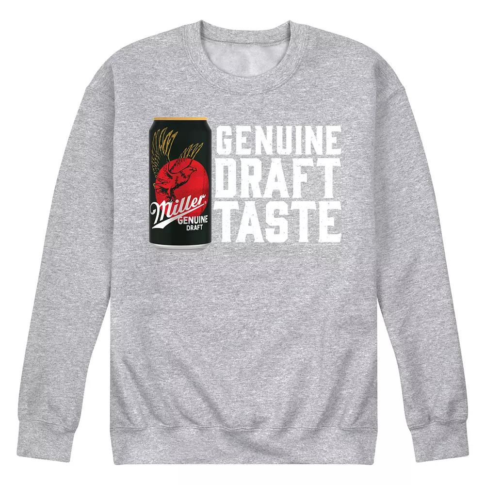 Men's Miller Genuine Draft Taste Can Fleece Sweatshirt,  Product Image