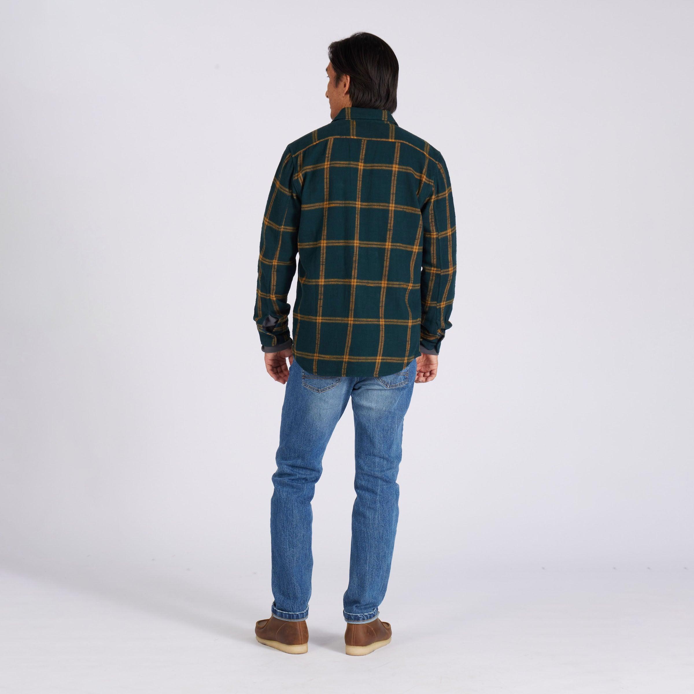 Vintage Slub Twill Shirt - Green Spruce Gold (Final Sale)* Product Image