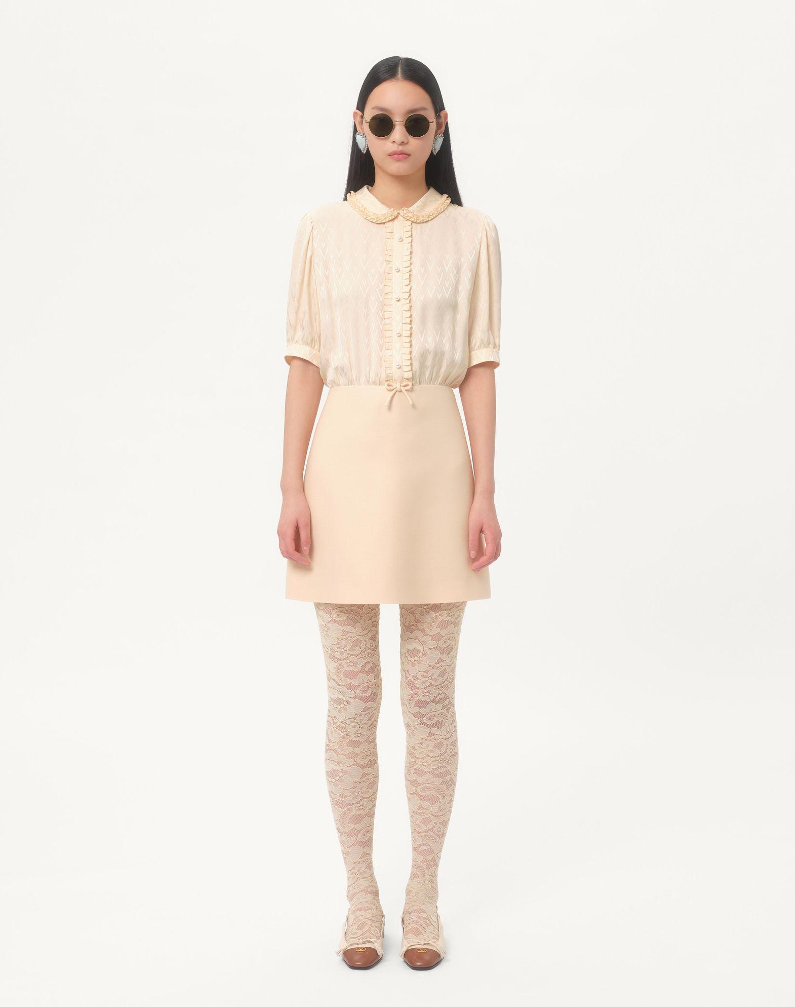 Crepe Couture Short Dress  Product Image