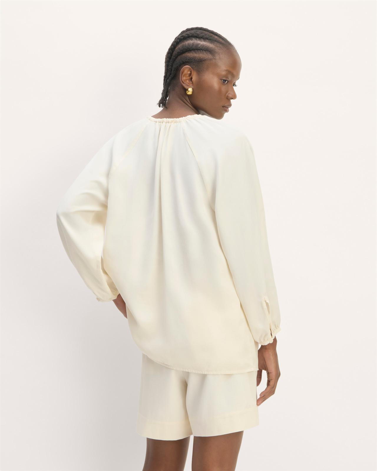 The Gathered Shirt in Butterlite Product Image