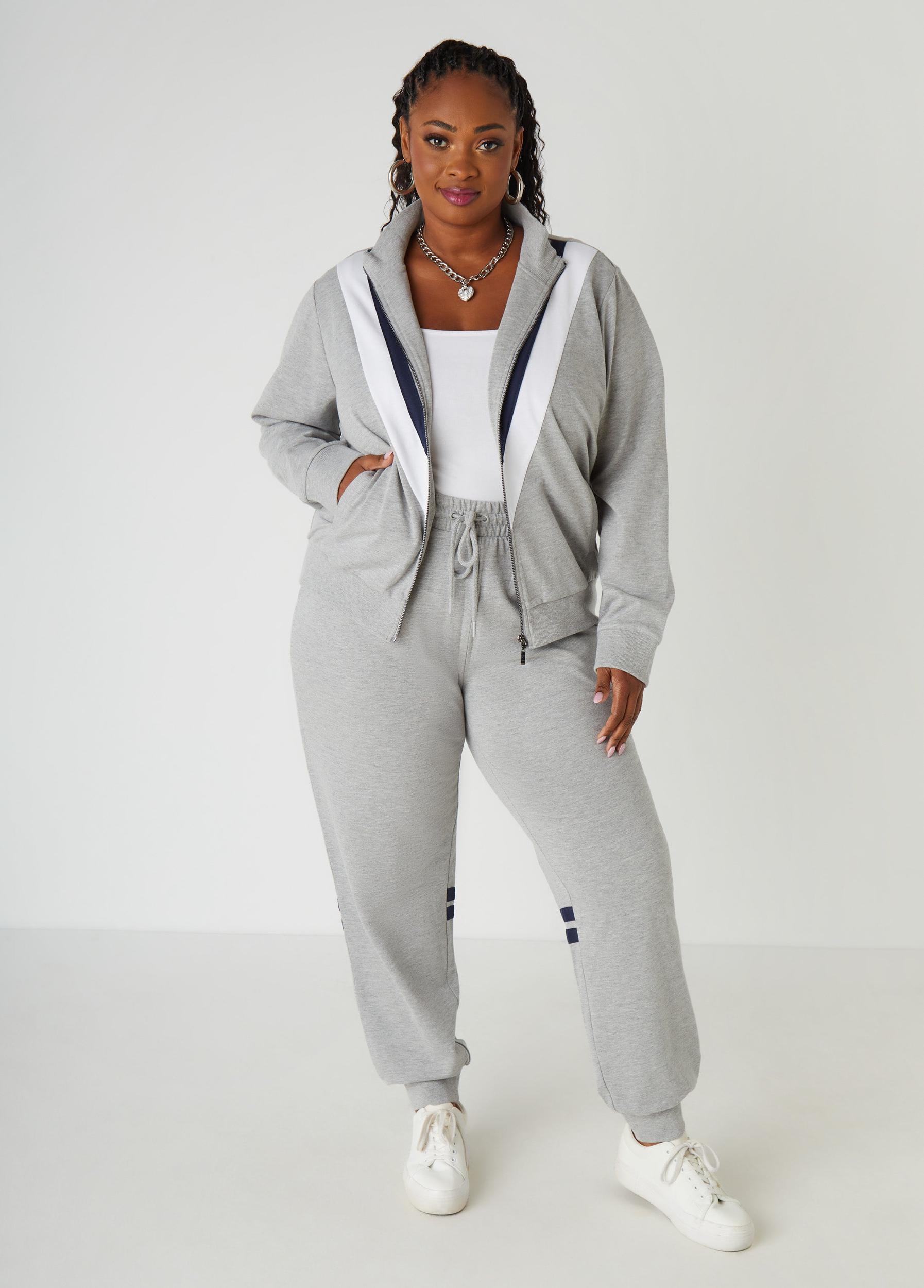 Striped Terry Joggers Product Image