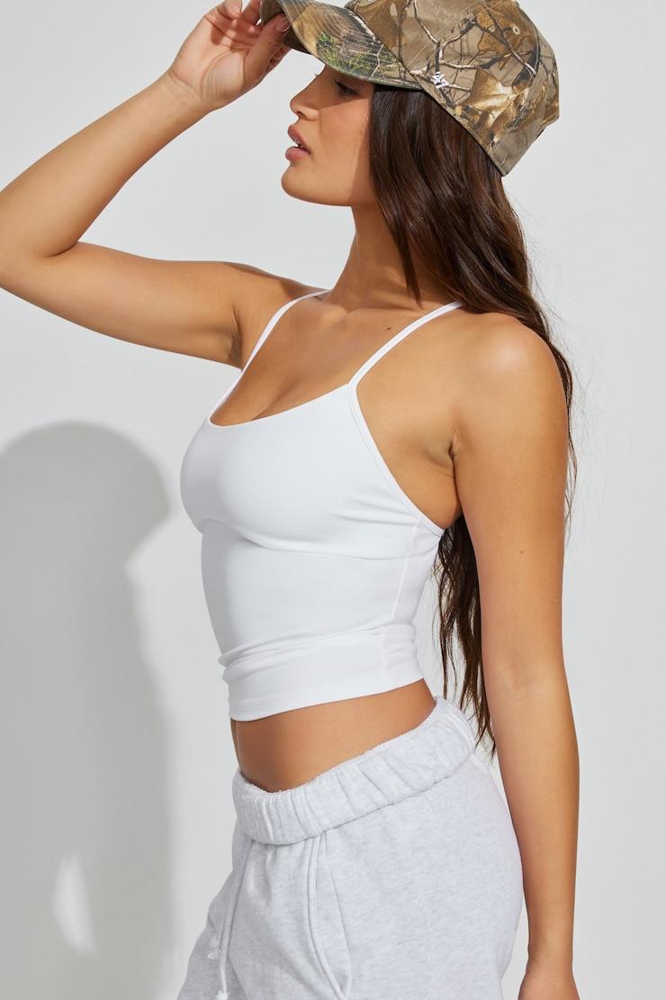 Sleek Underbust Crossback Cami Top Product Image