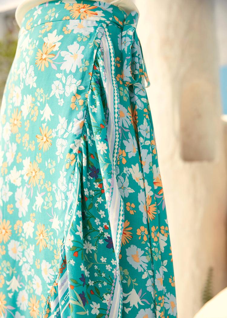 South of the Border Wrap Skirt Product Image