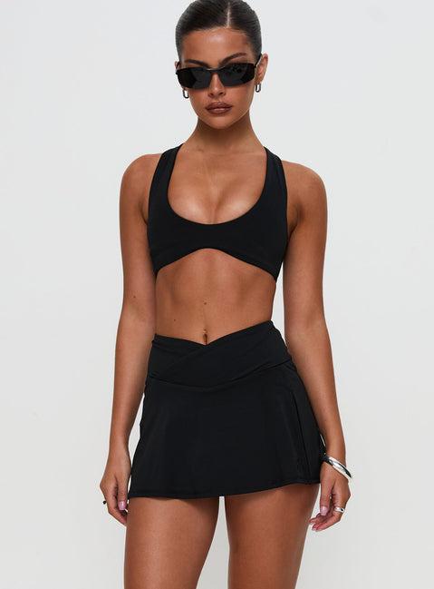 With Purpose Active Skort Black Product Image