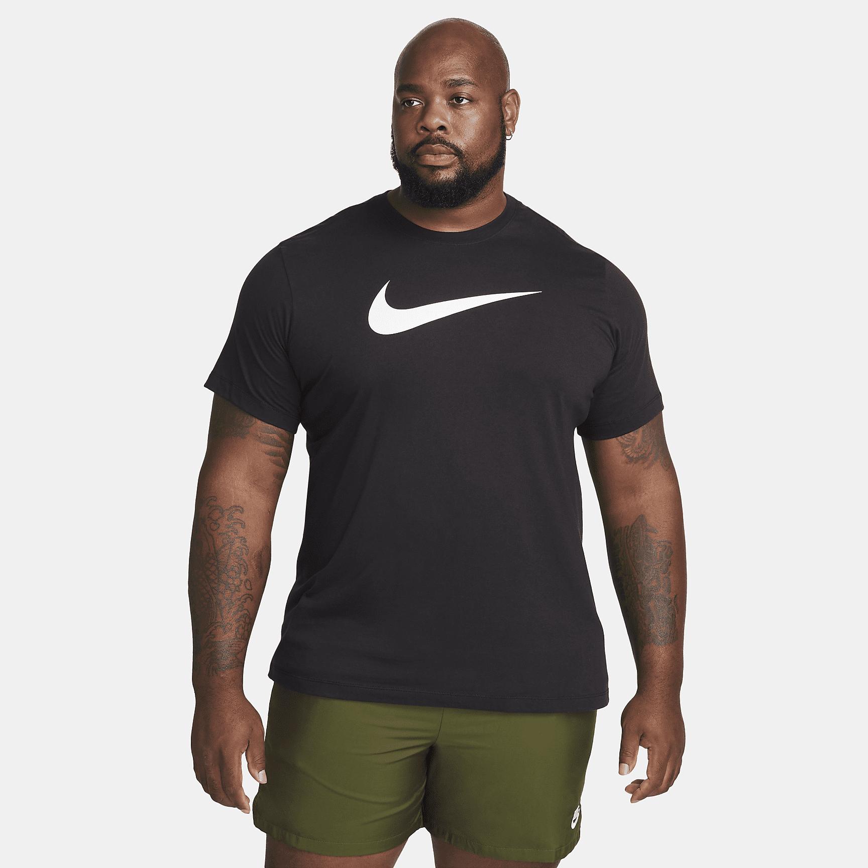 Mens Nike Sportswear Swoosh T-Shirt | DC5094-010 Product Image