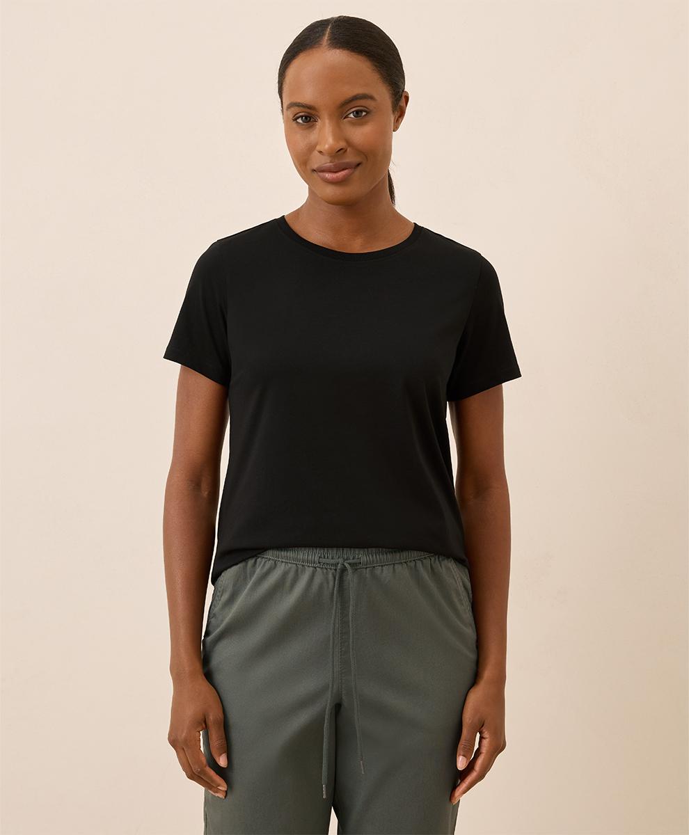 Womens Softspun Crew Neck Tee M Product Image