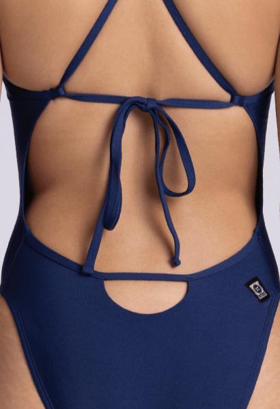 Jackie One Piece Swimsuit - Navy Female Product Image