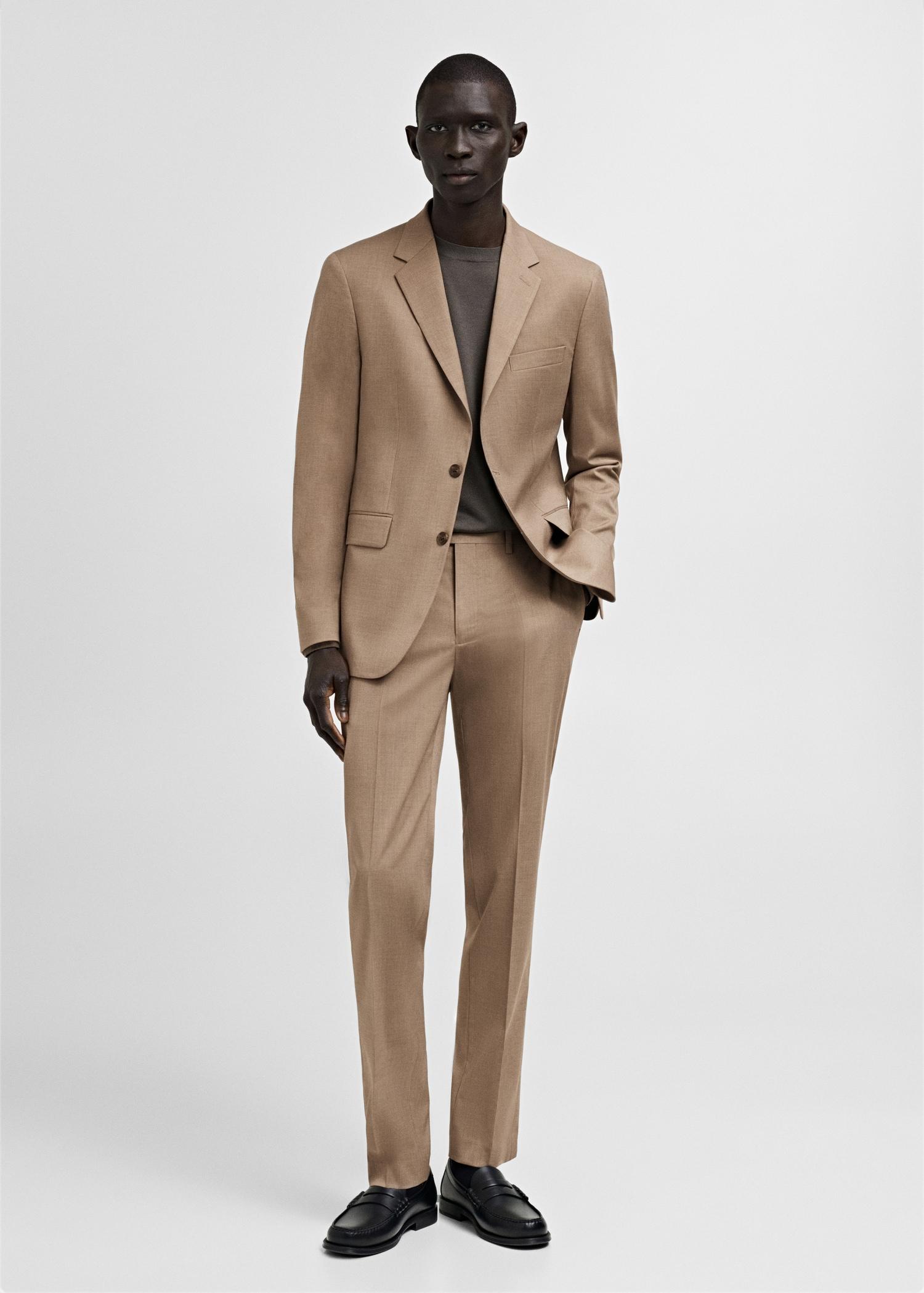 Milan slim-fit suit pants - Men | MANGO USA Product Image