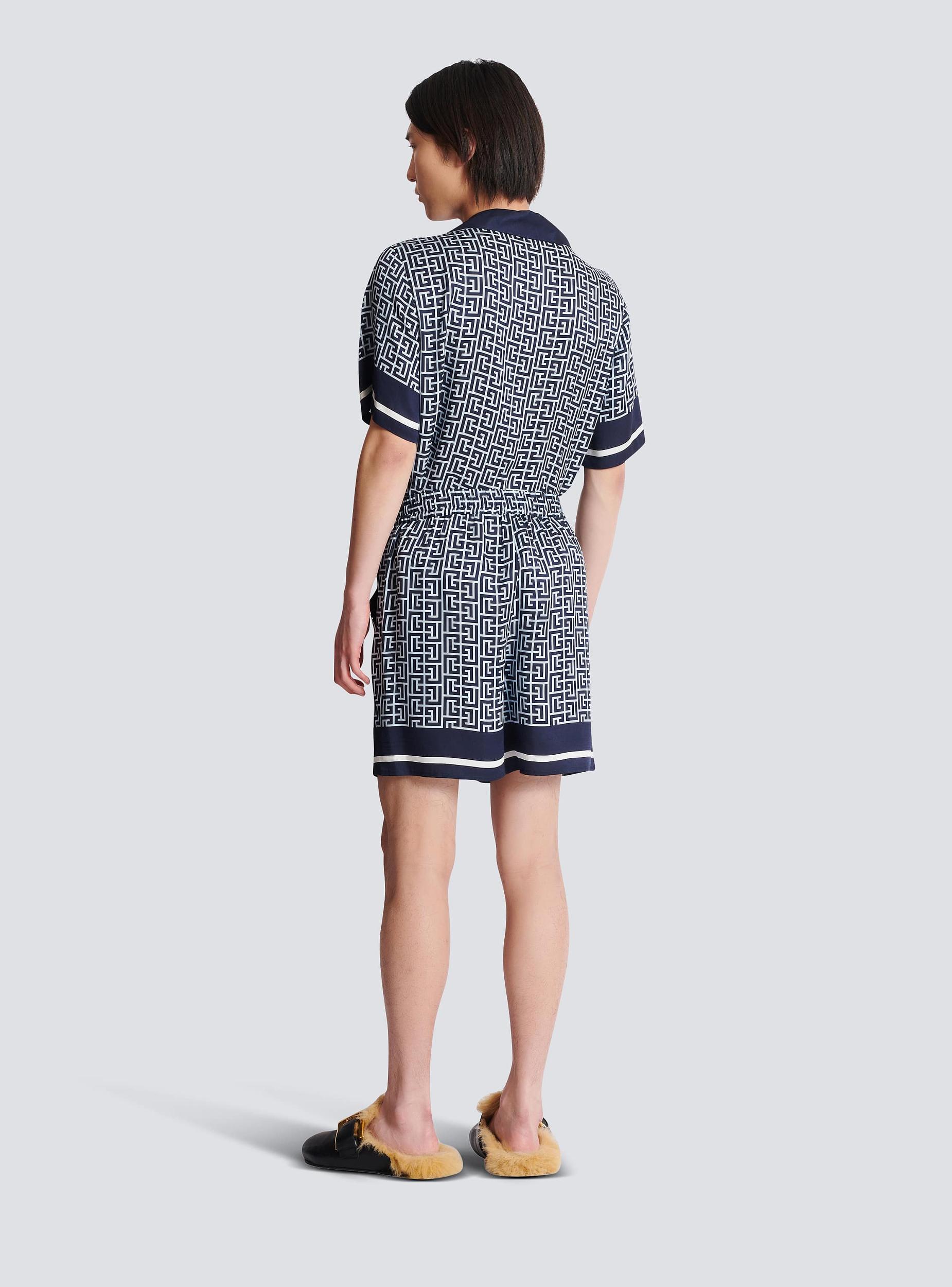 Flowing monogrammed shorts Product Image