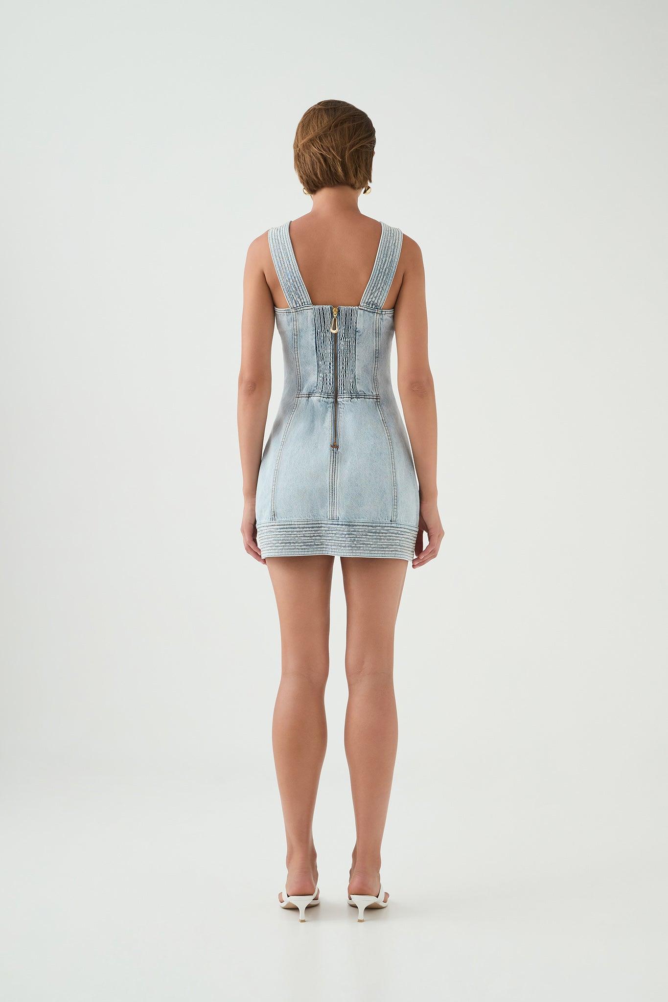 Coast Denim Mini Dress Product Image