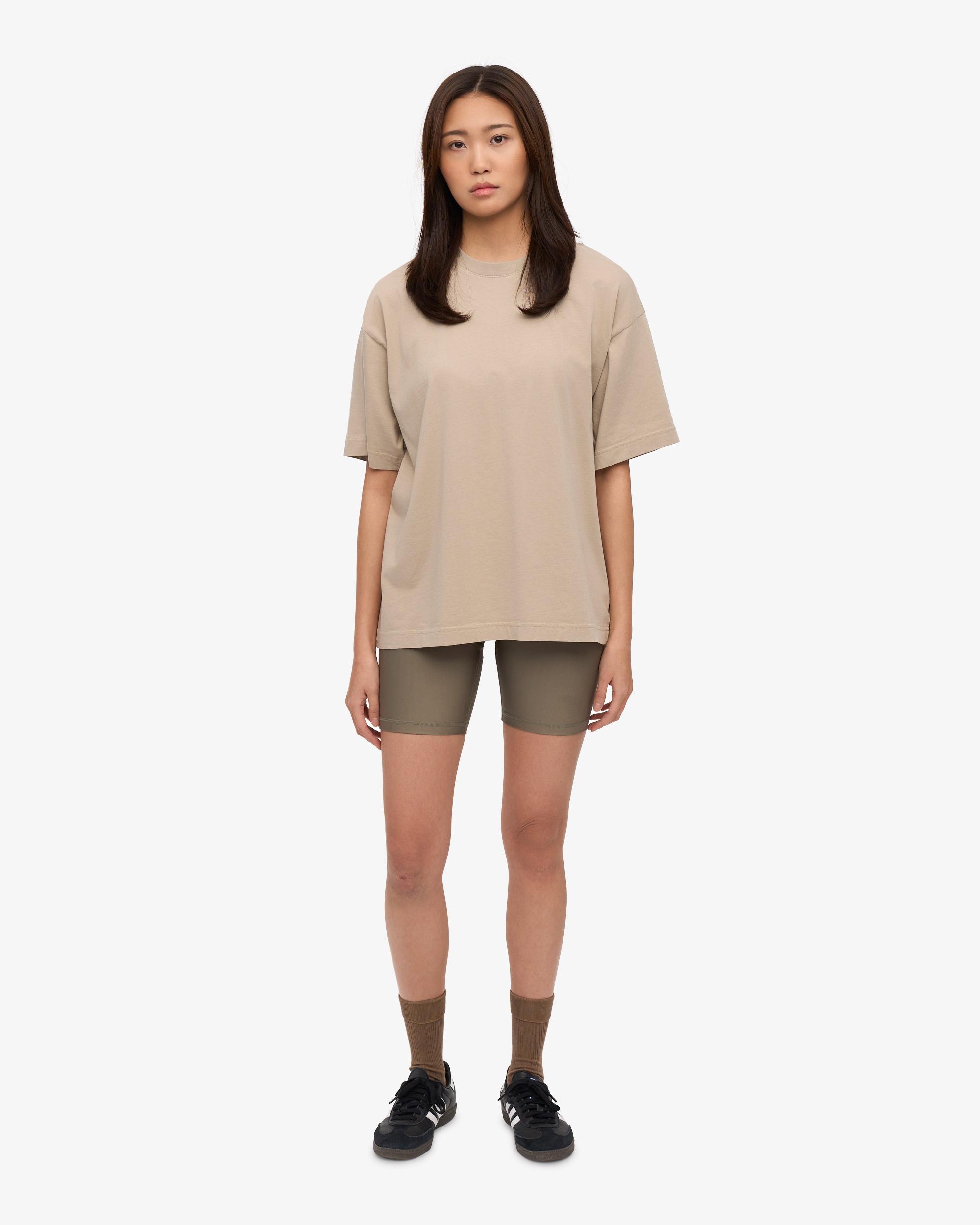 Oversized Organic T-Shirt - Oyster Grey Product Image