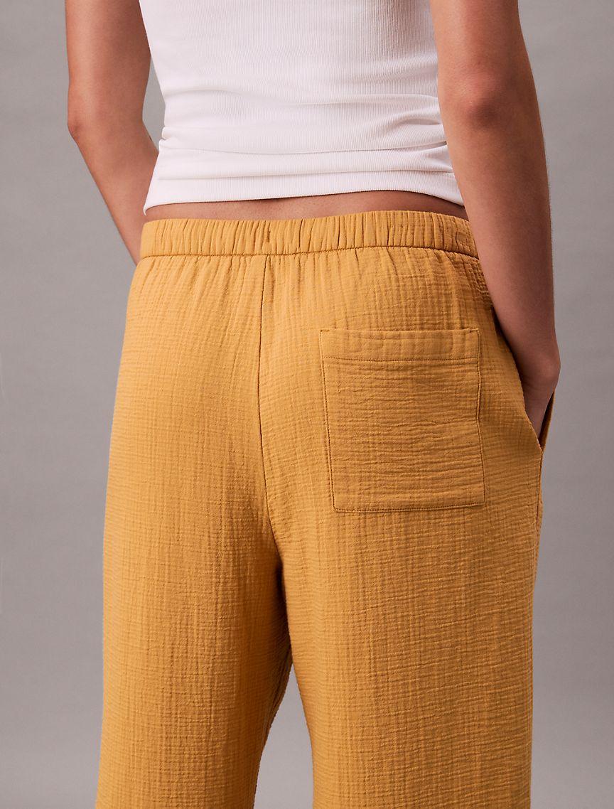 Double Gauze Pull-On Pants Product Image