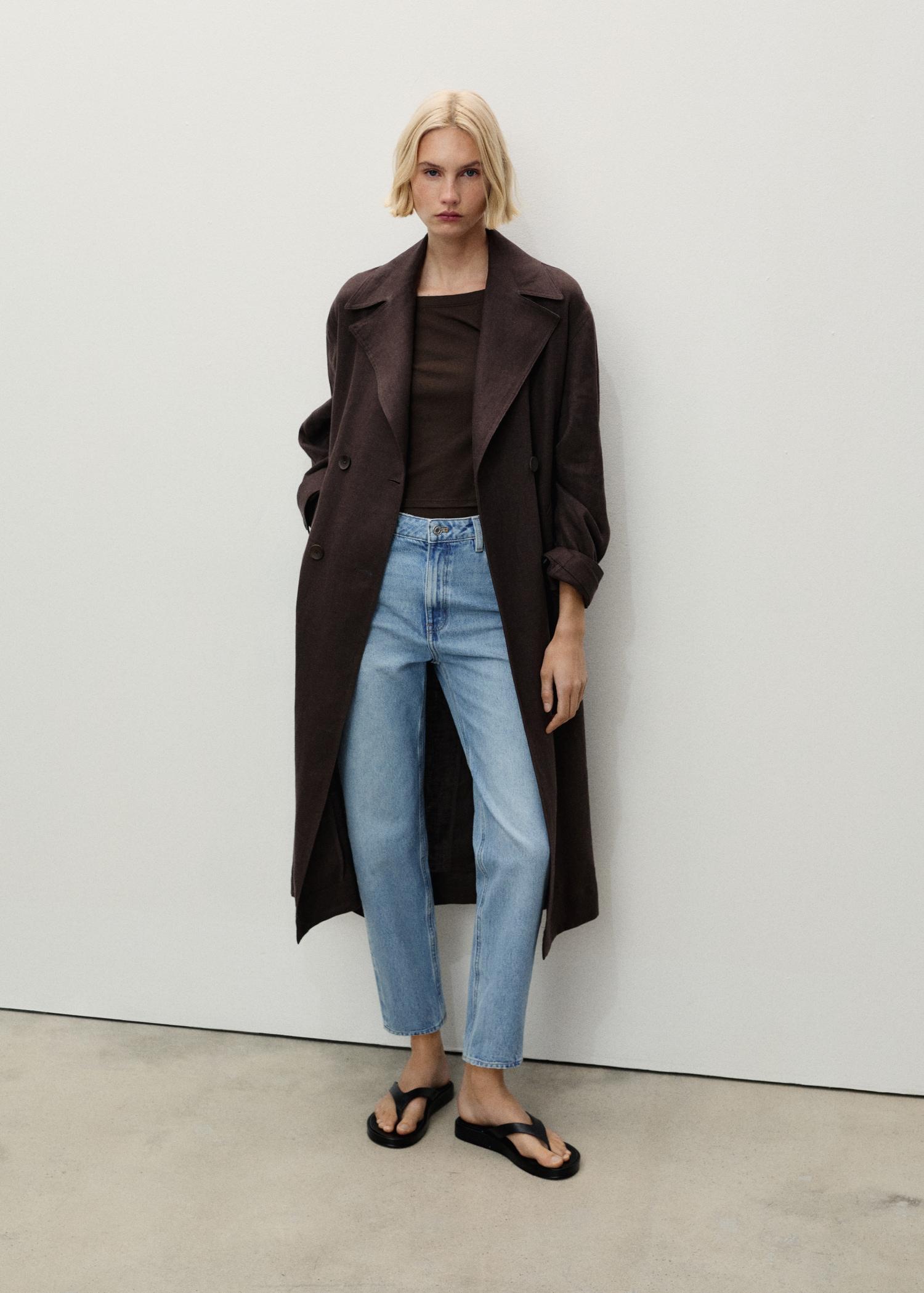 Mom2000 high-rise jeans - Women | MANGO USA Product Image