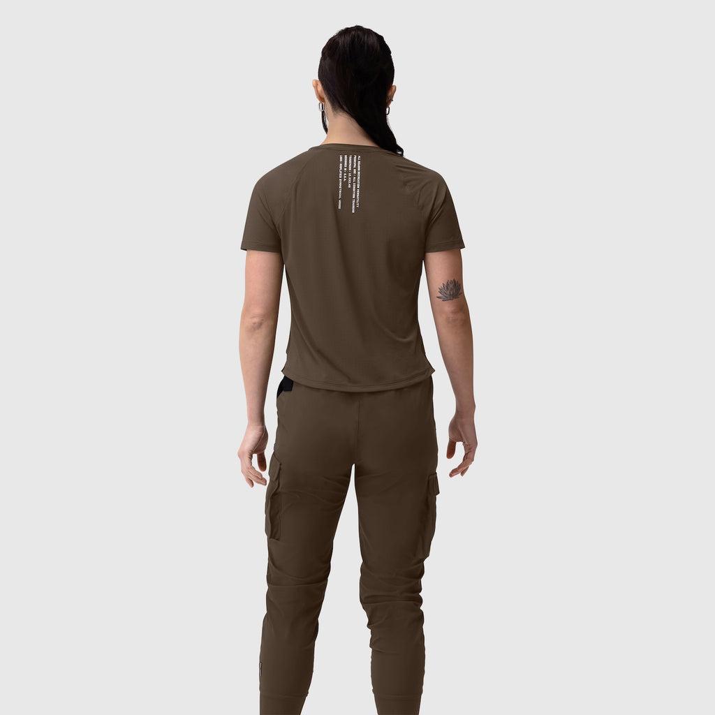 W017. Laser-Vent™ Established Tee - Dark Earth Product Image