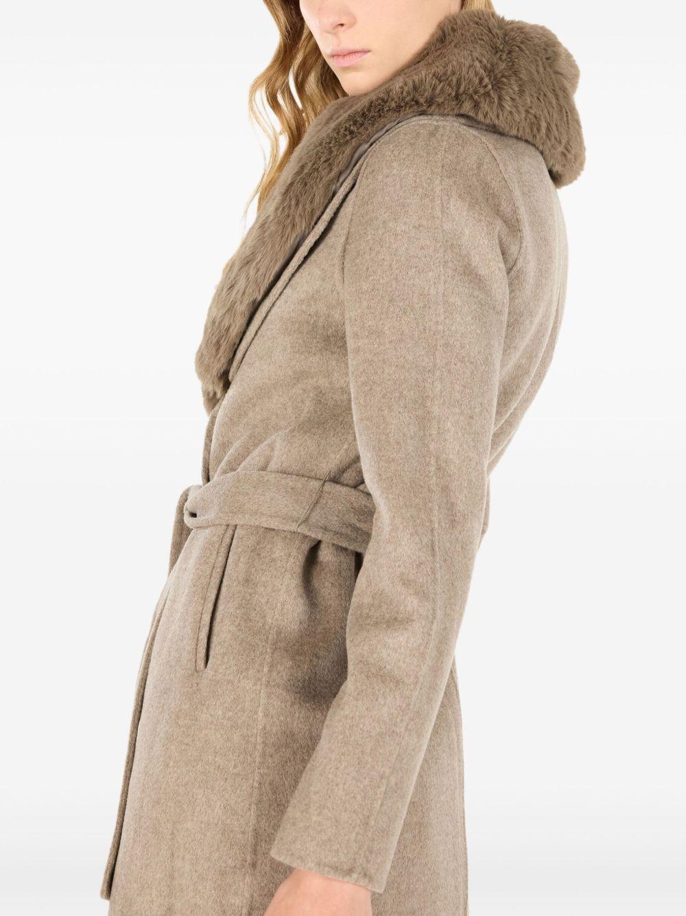 belted coat Product Image
