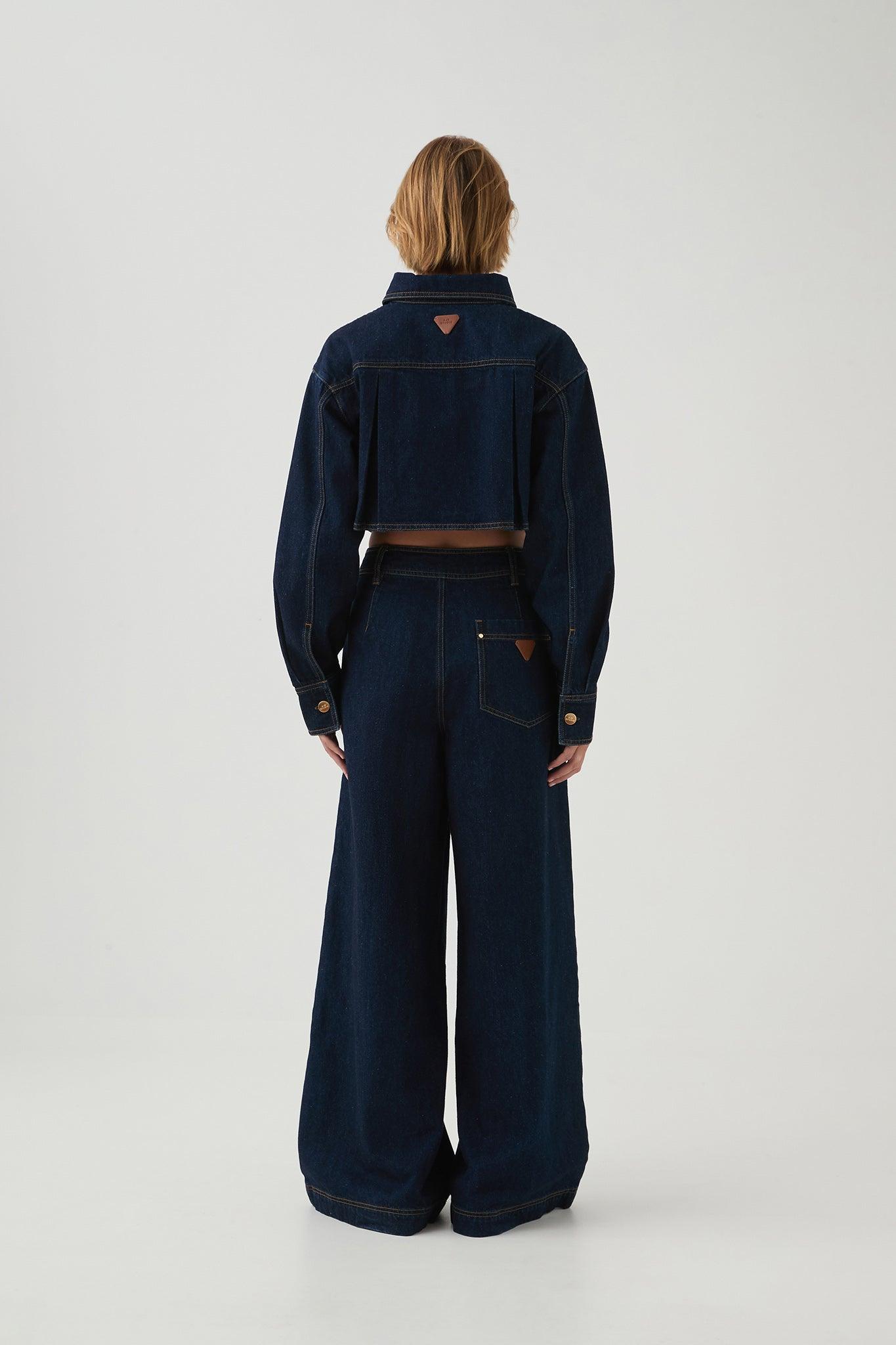 Naia Cropped Cable Knit Product Image