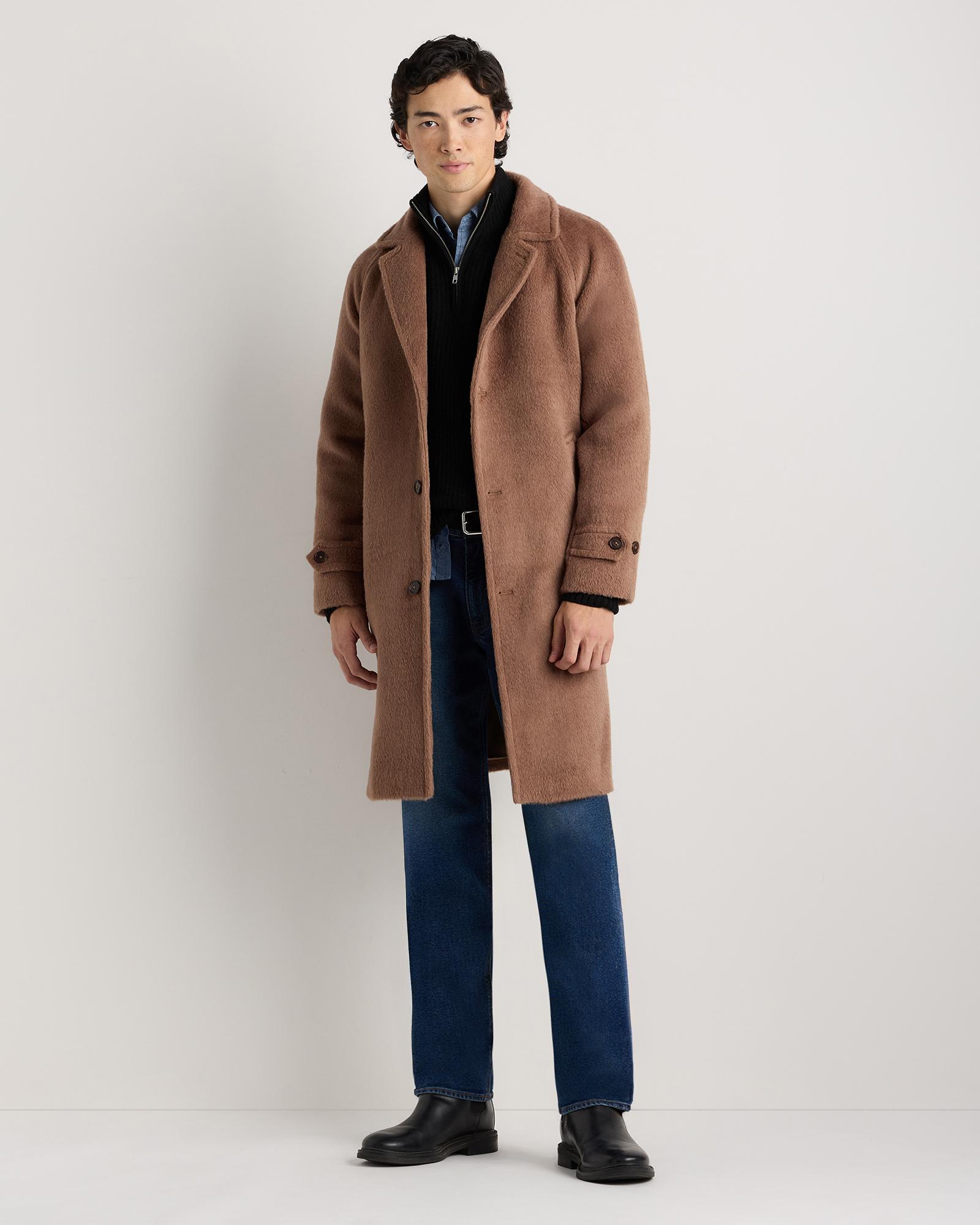 Quince | Men's Alpaca-Wool Overcoat Product Image