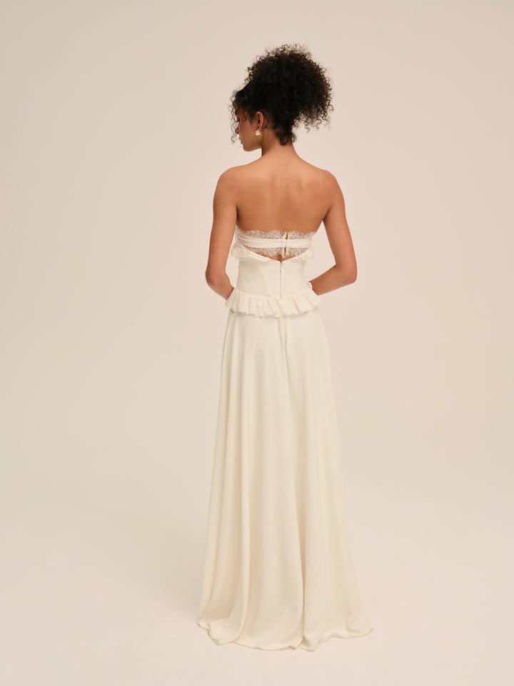 Harmony Maxi Dress — Ivory Product Image