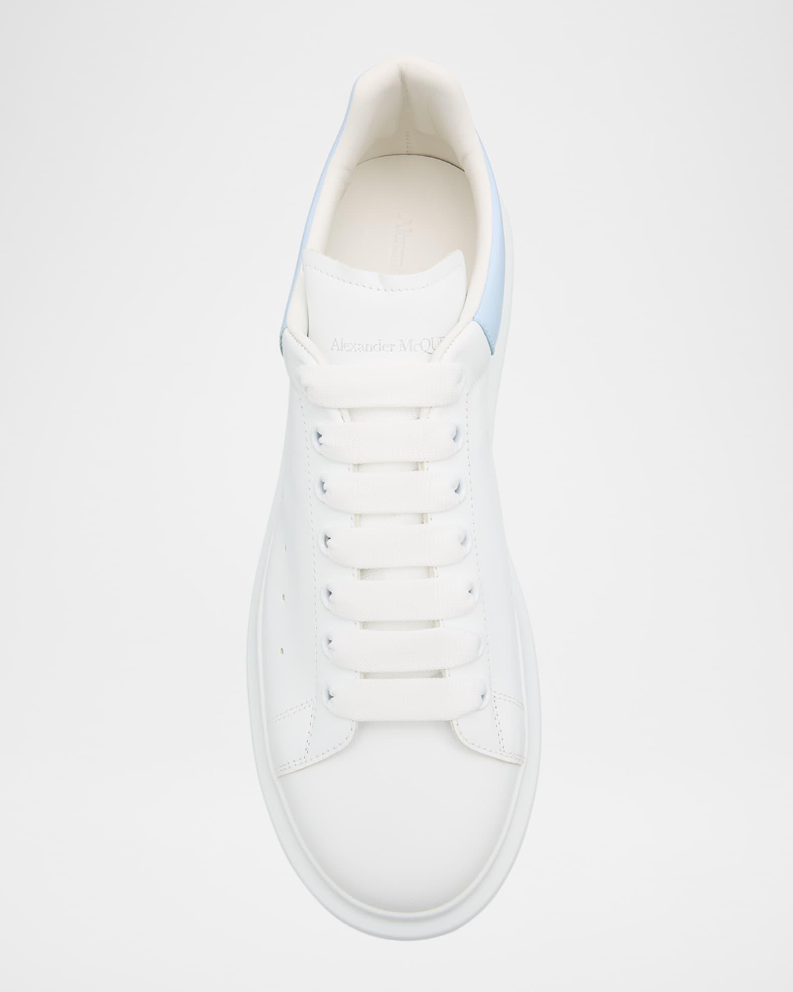 Men's Oversized Leather Low-Top Sneakers  Product Image