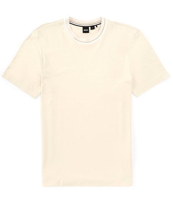 Hugo Boss BOSS Thompson Interlock Short Sleeve T-Shirt Product Image