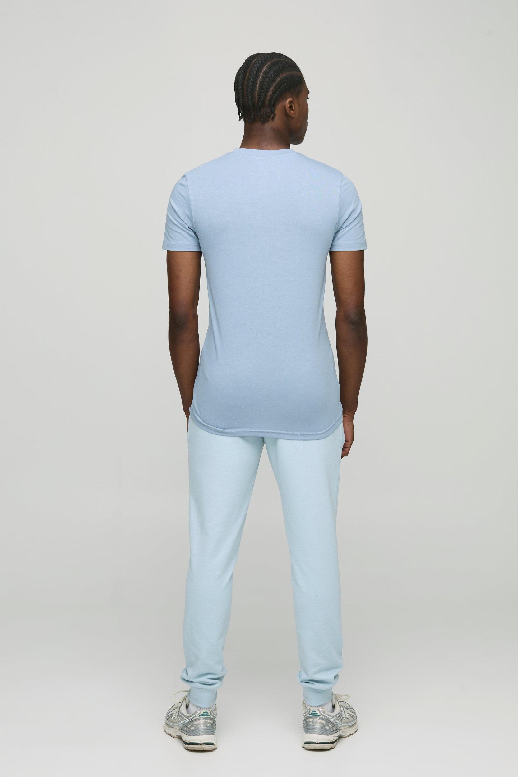 260GSM Loopback Basic Regular Fit Sweatpants | boohooMAN USA Product Image