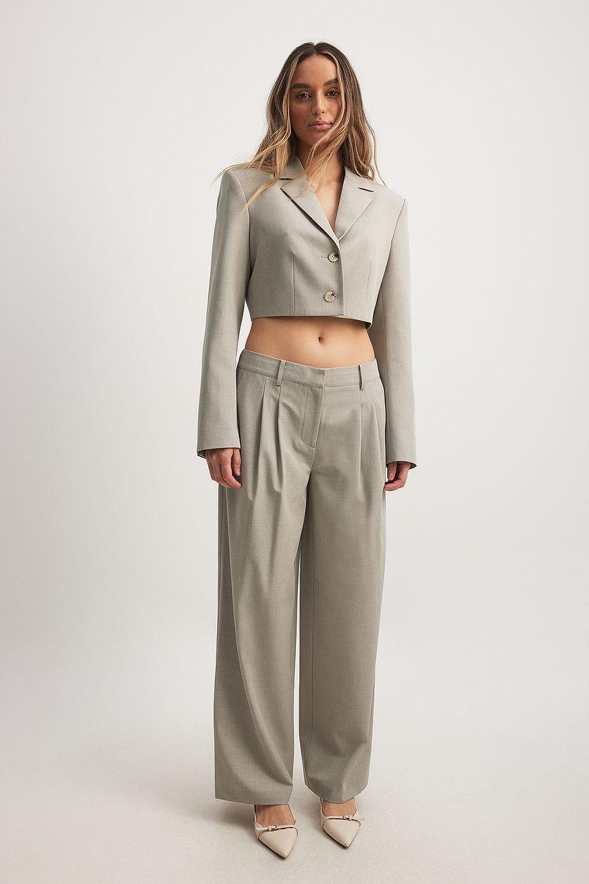 Cropped Blazer Product Image