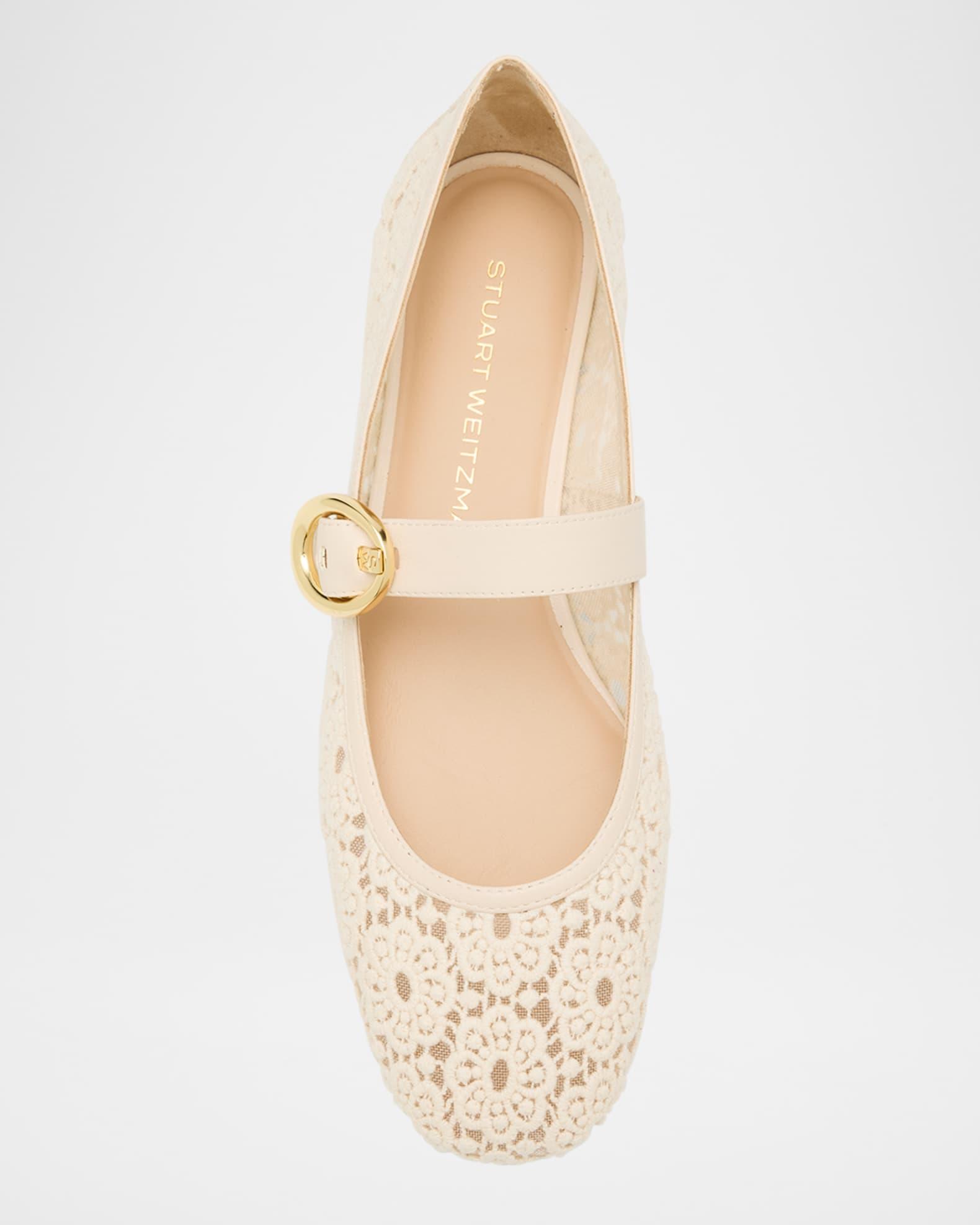 Arabella Cotton Mary Jane Ballerina Flats Product Image