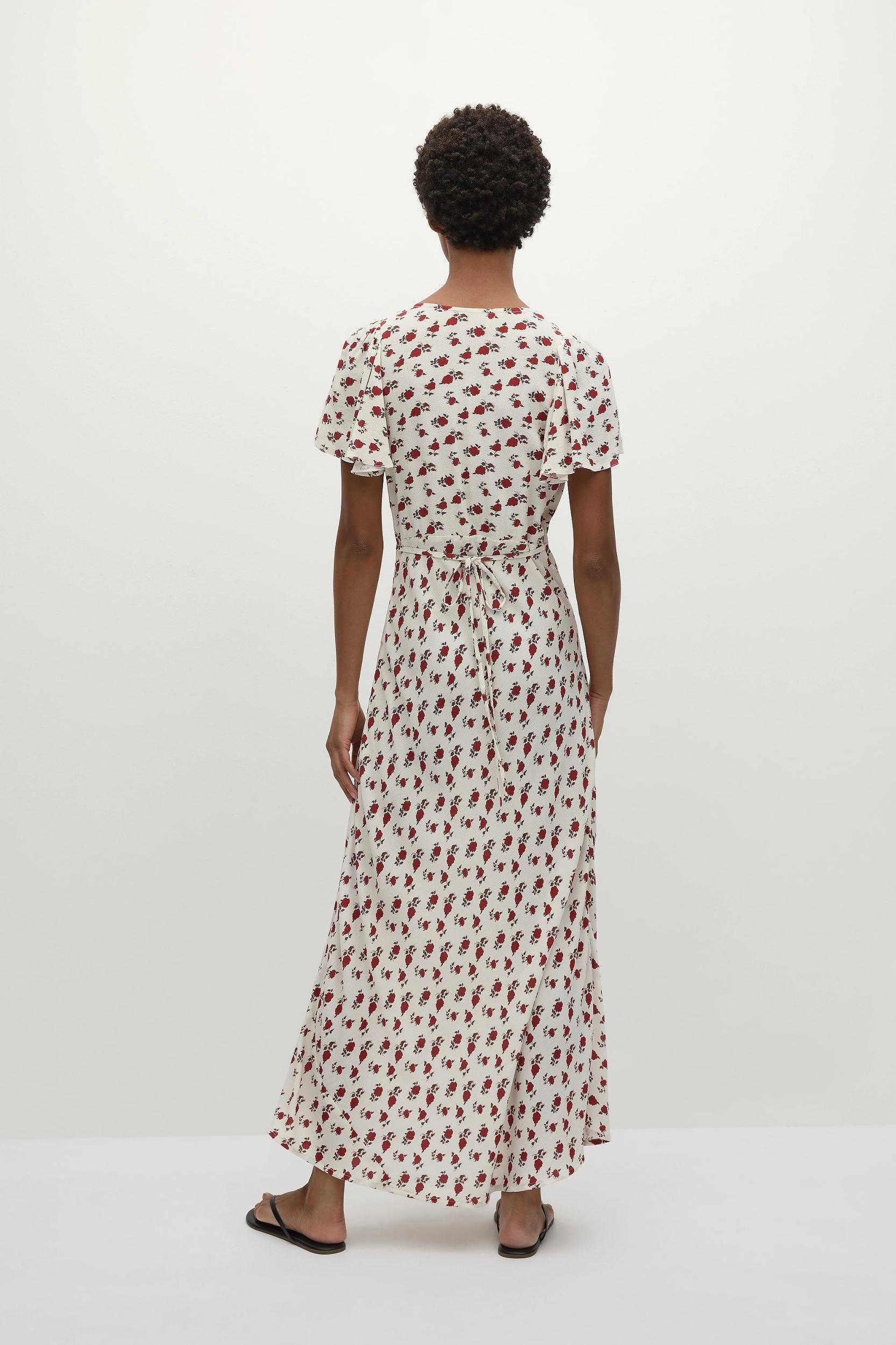 Mela Mini Dress Hazy Rose Deep Red - Final Sale Product Image