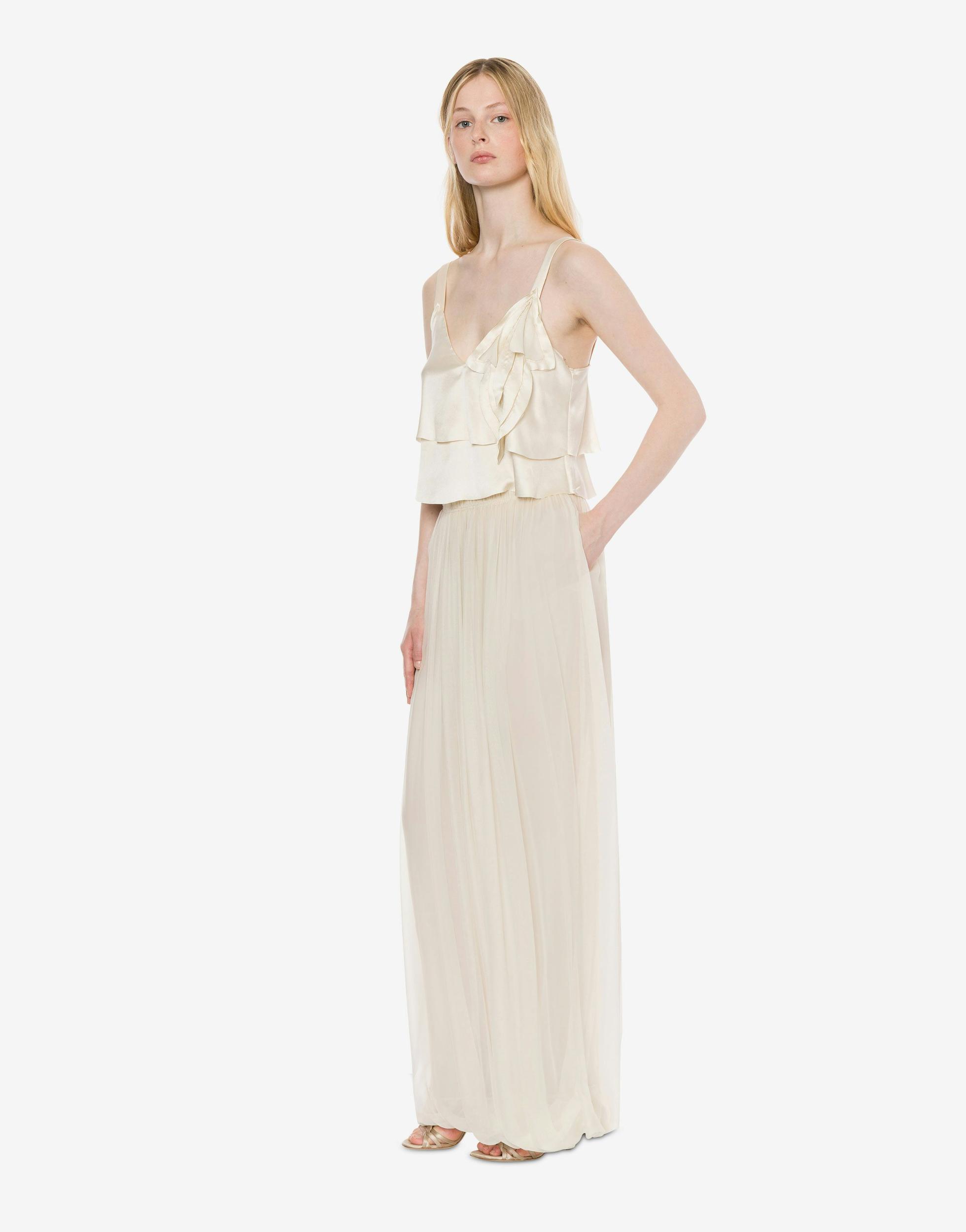 Organic chiffon skirt Product Image